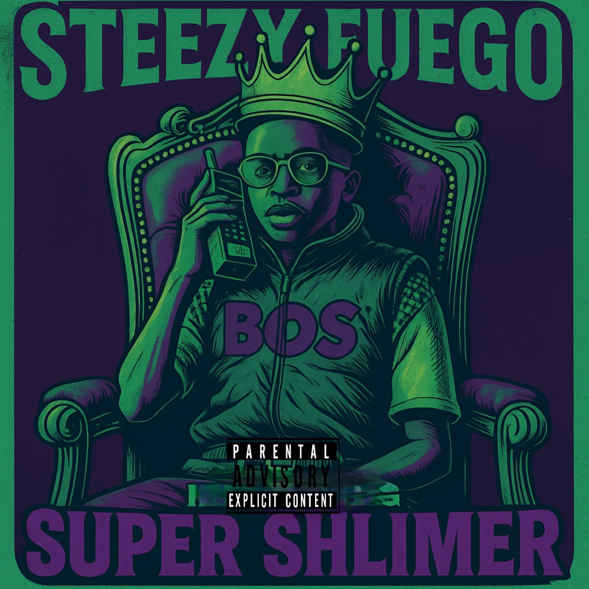 Super Shlimer (feat. Steezy) - EP by Thina.Us album cover
