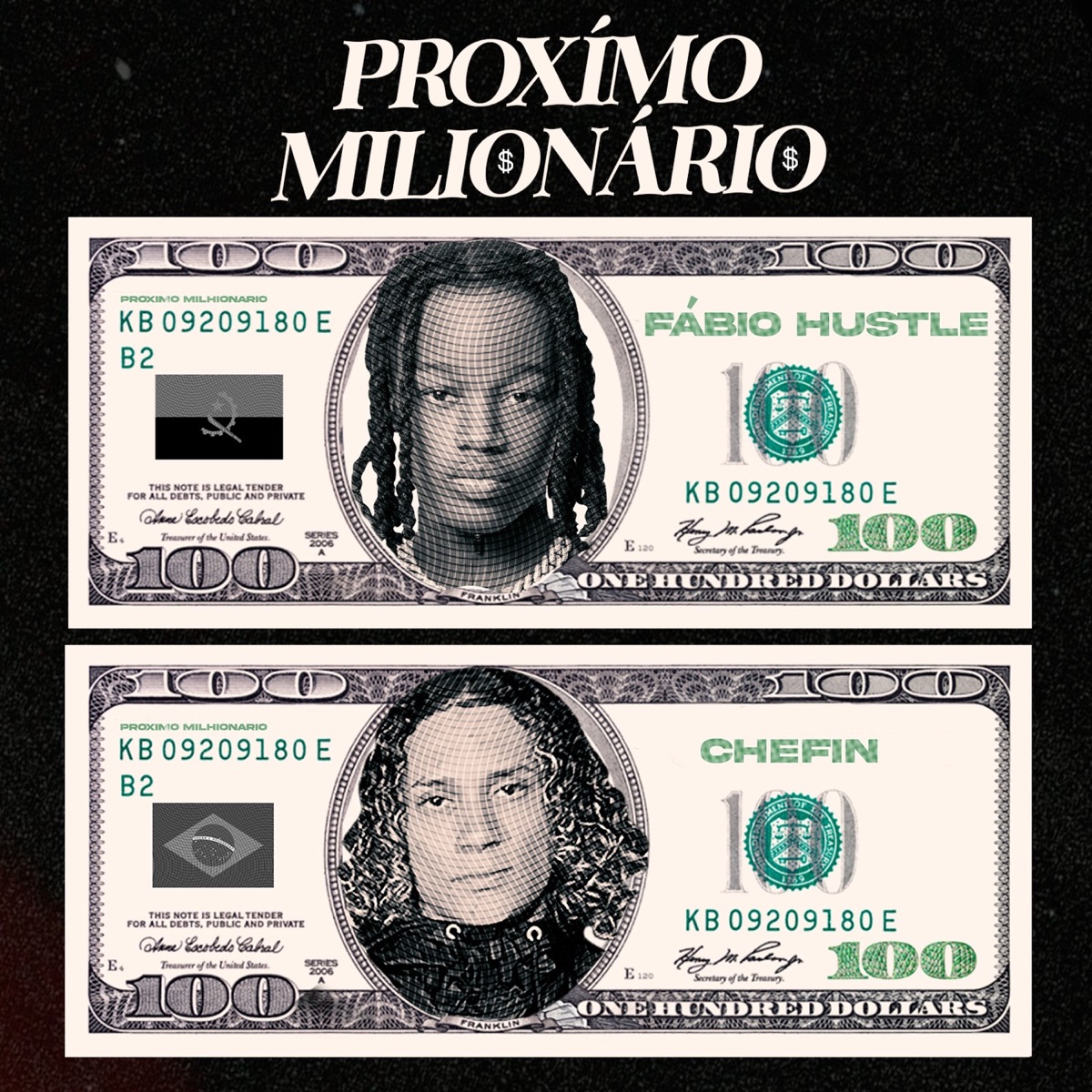Próximo Milionário - Single by Fábio Hustle, Chefin & LSG album cover