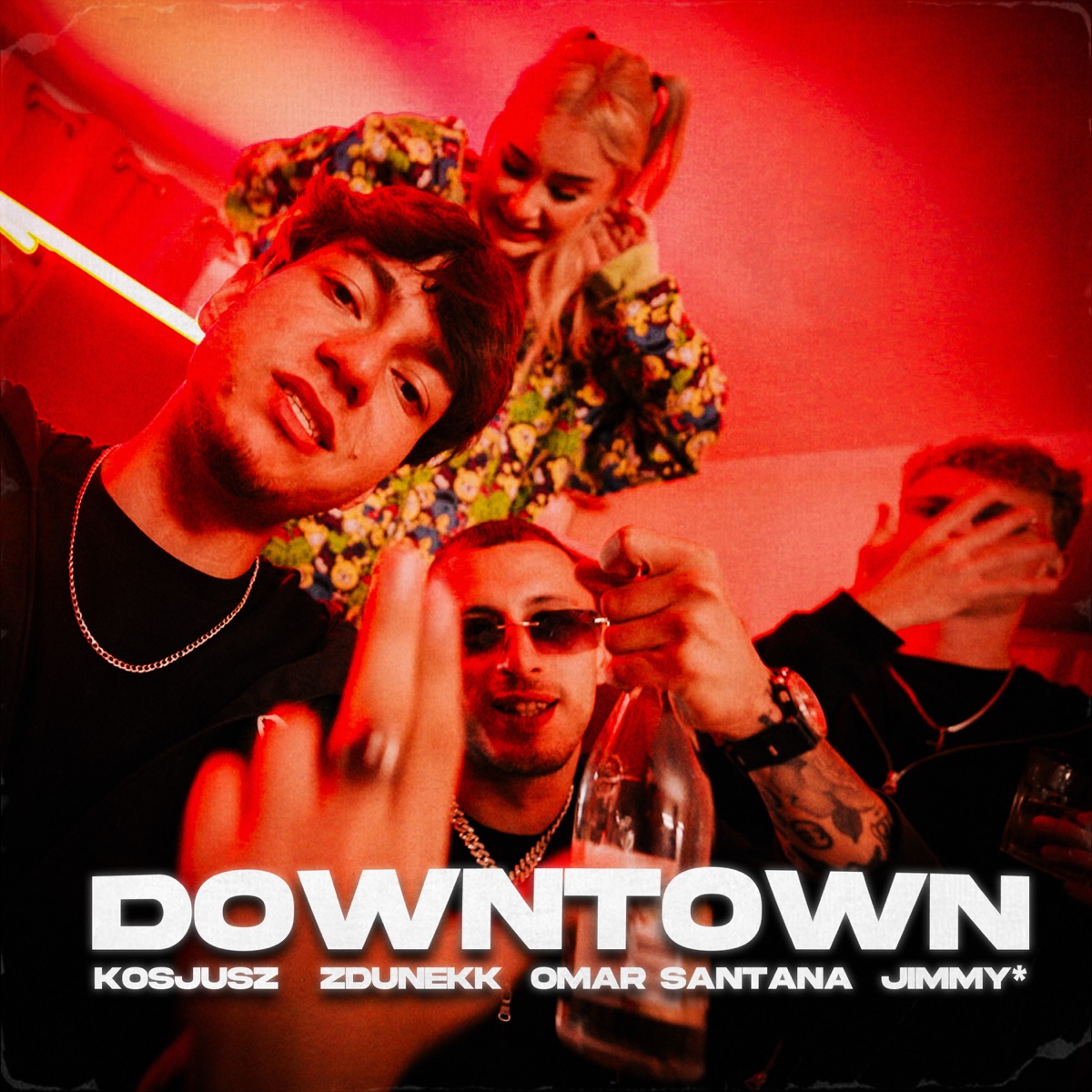 DOWNTOWN - Single by stART, Kosjusz, zdunekk, Omar Santana, Jimmy, Zzzipper, Hugepat & Gmeniu album cover