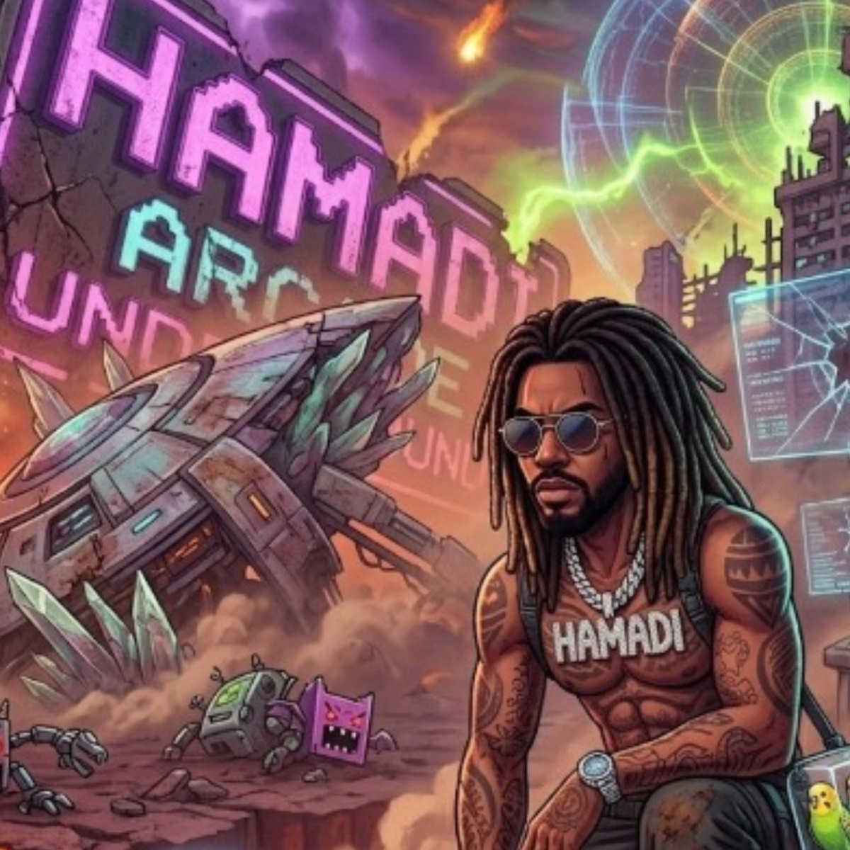 Estrelas - Single by Hamadi album cover