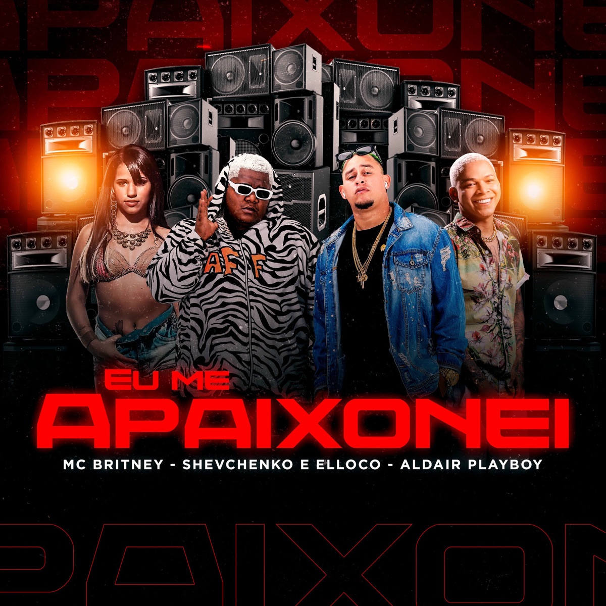 Eu Me Apaixonei - Single by Shevchenko e Elloco, Aldair Playboy & Mc Britney album cover