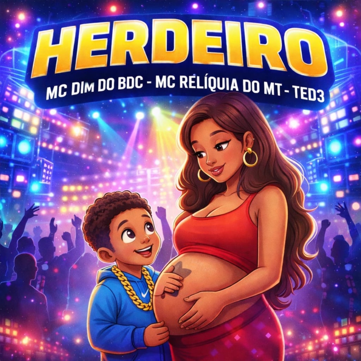Herdeiro - Single by MC Dim do BDC, MC Relíquia do MT, TED3 & DJ Awk album cover