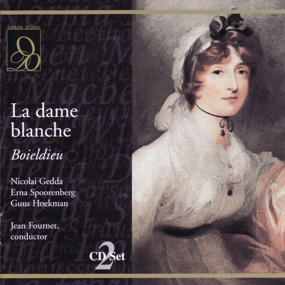 Boieldieu: La dame blanche by Chorus of Radio Hilversum, Orchestra of Radio Hilversum & Jean Fournet album cover