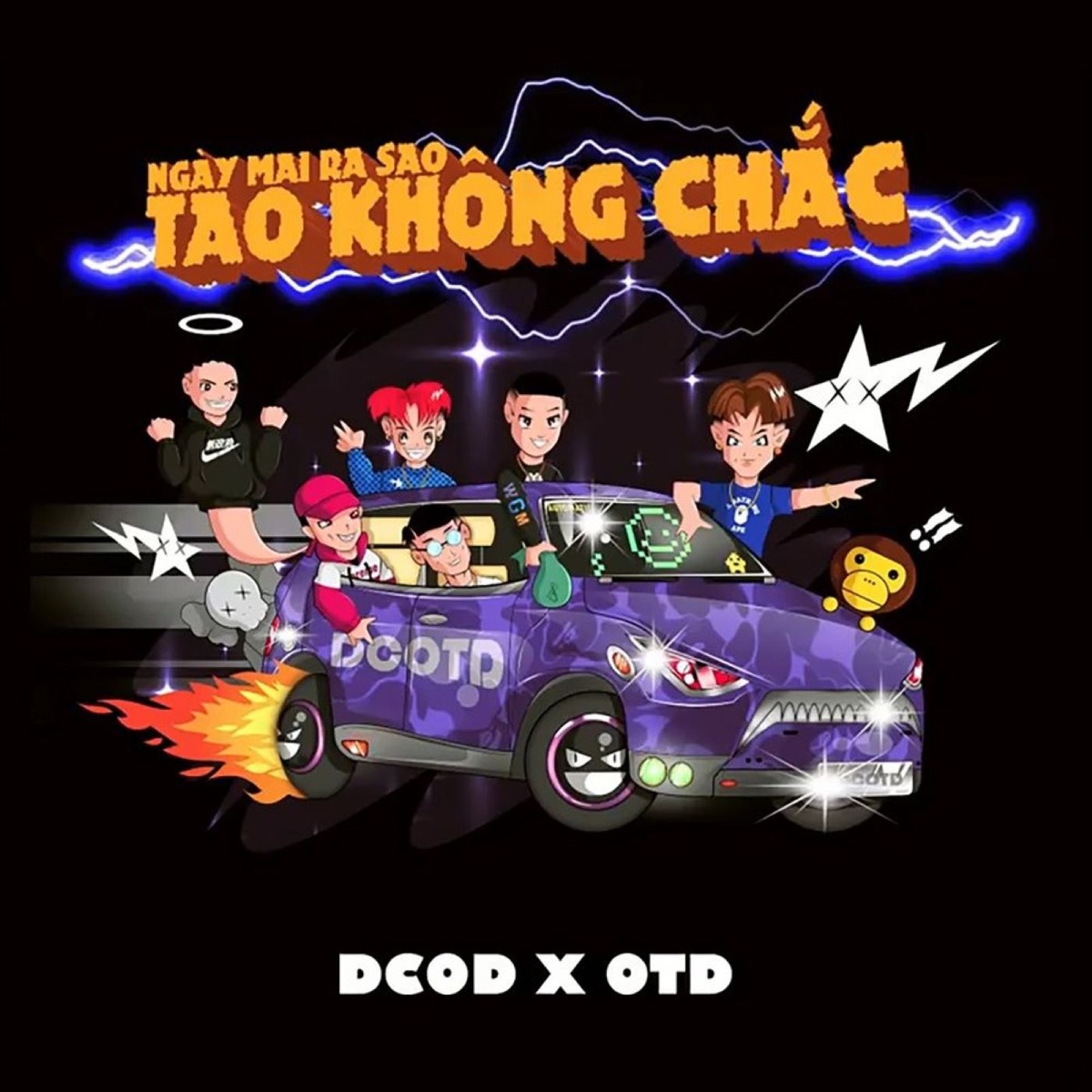 Tao Không Chắc - Single by Sol7, Phu Nho, Seachains, Yuno, Lăng LD & Ricky Star album cover