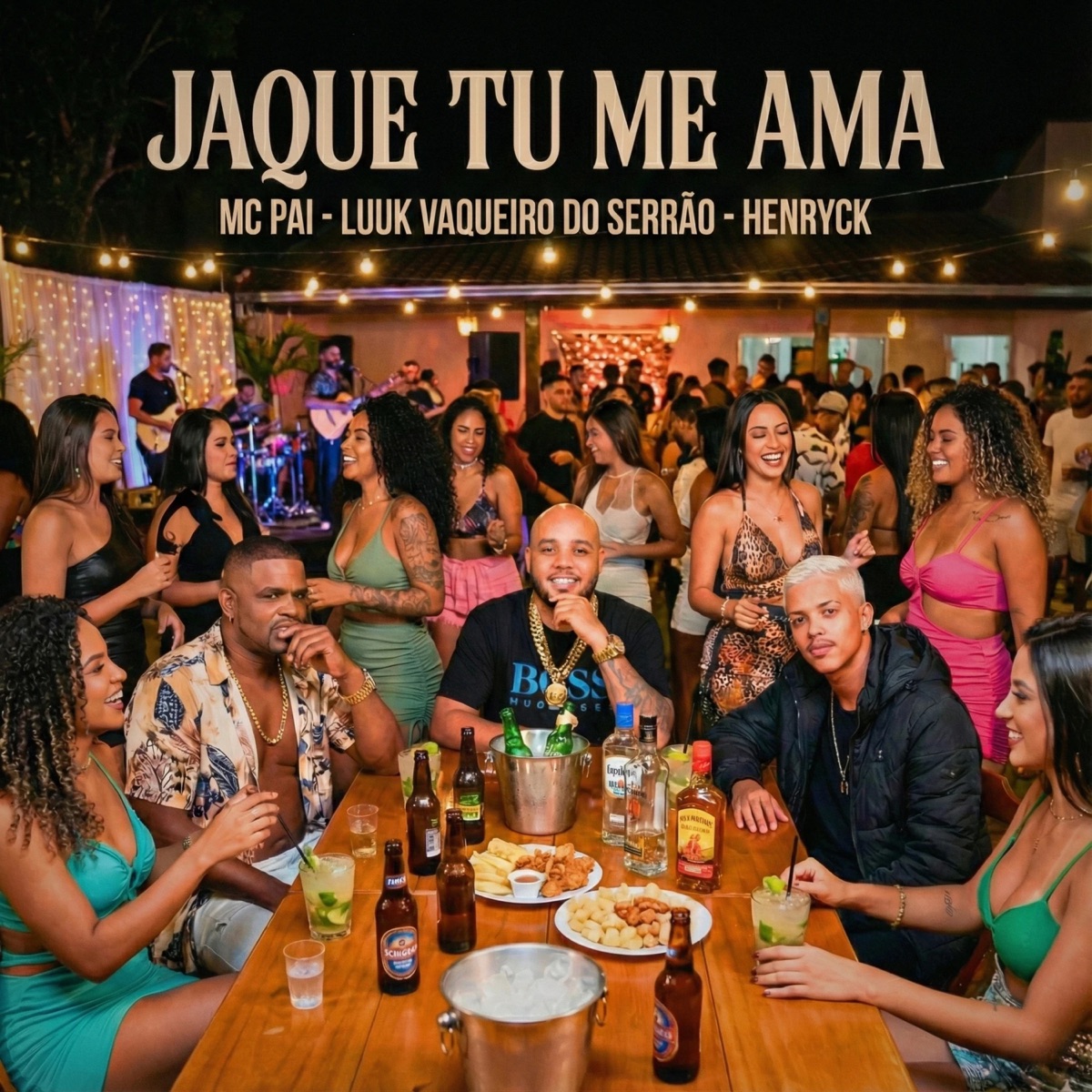 Jaque Tu Me Ama - Single by Henryck, LUUK VAQUEIRO DO SERRÃO & Mc Pai album cover