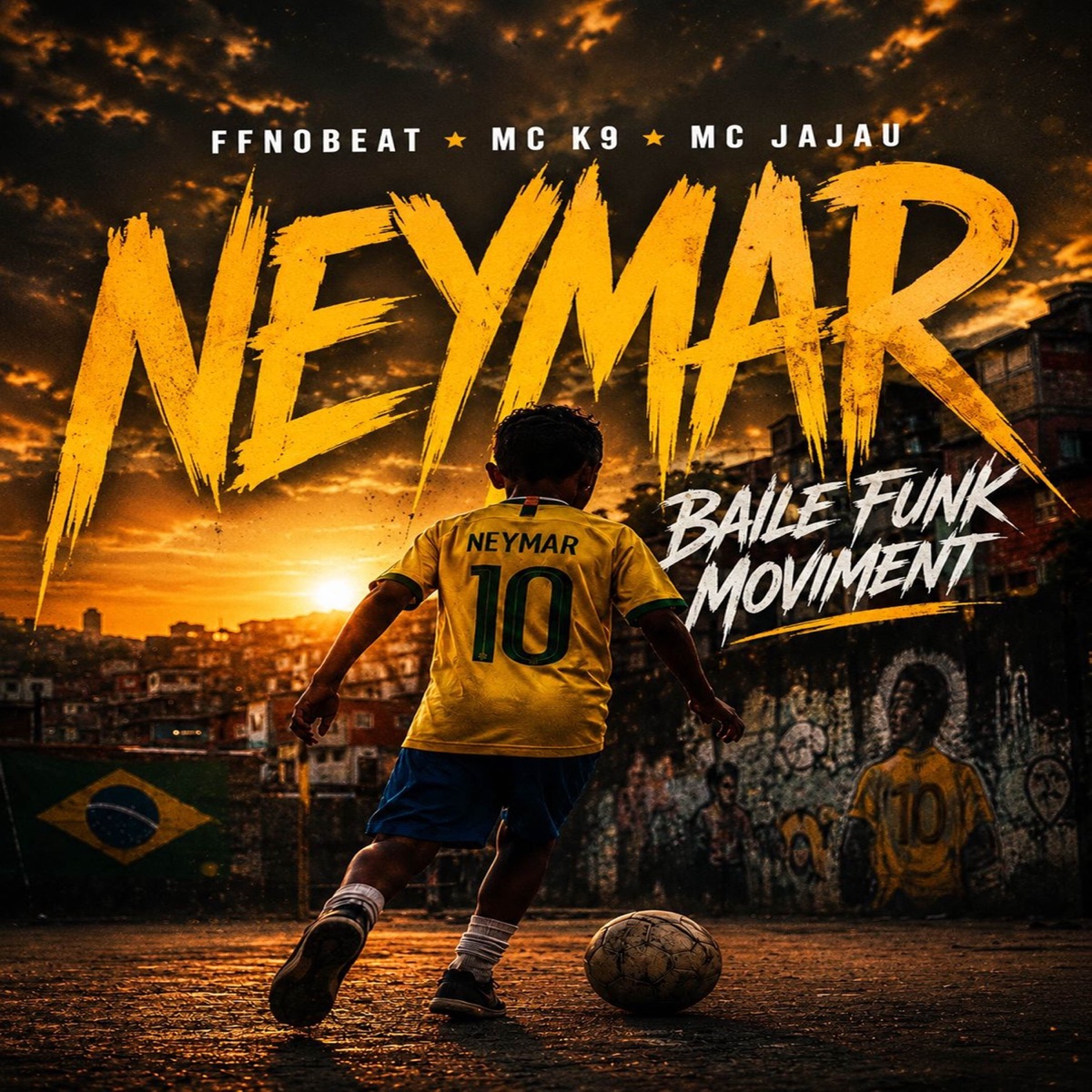 NEYMAR - Single by FFnoBeat, MC K9 & Mc Jajau album cover