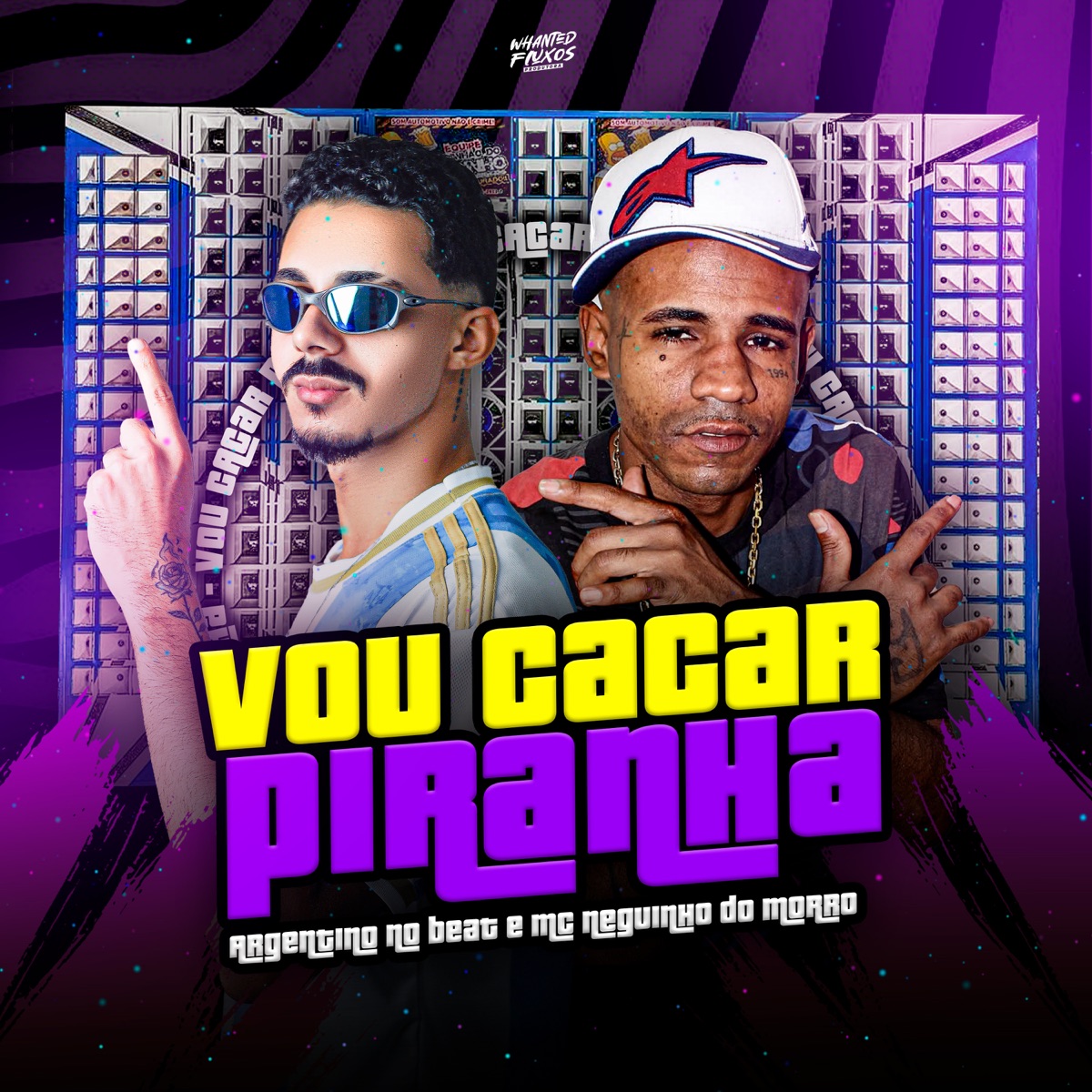Vou Caçar Piranha - Single by Argentino No Beat album cover