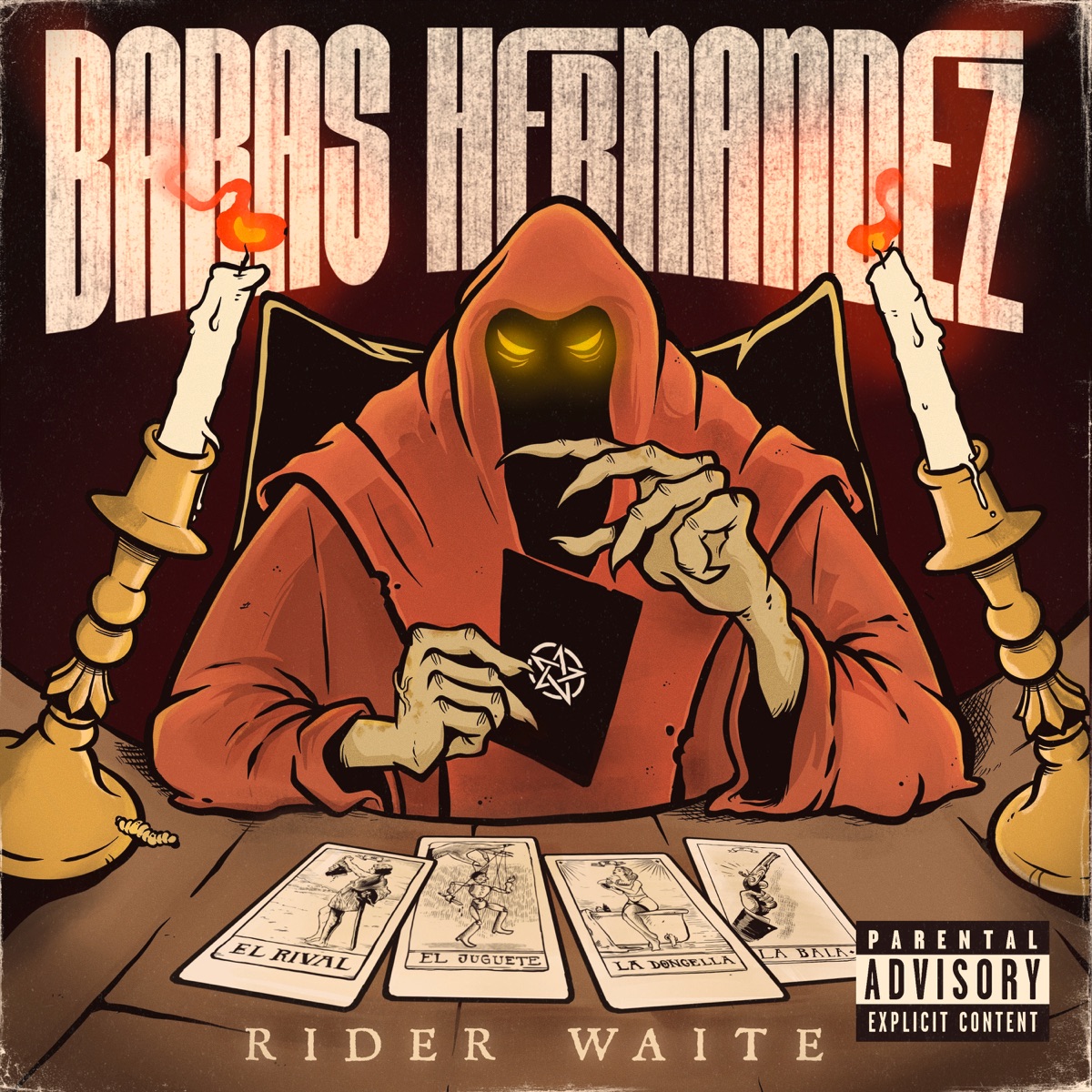 RIDER WAITE - EP by Mc Baras & Jim Morrisound album cover