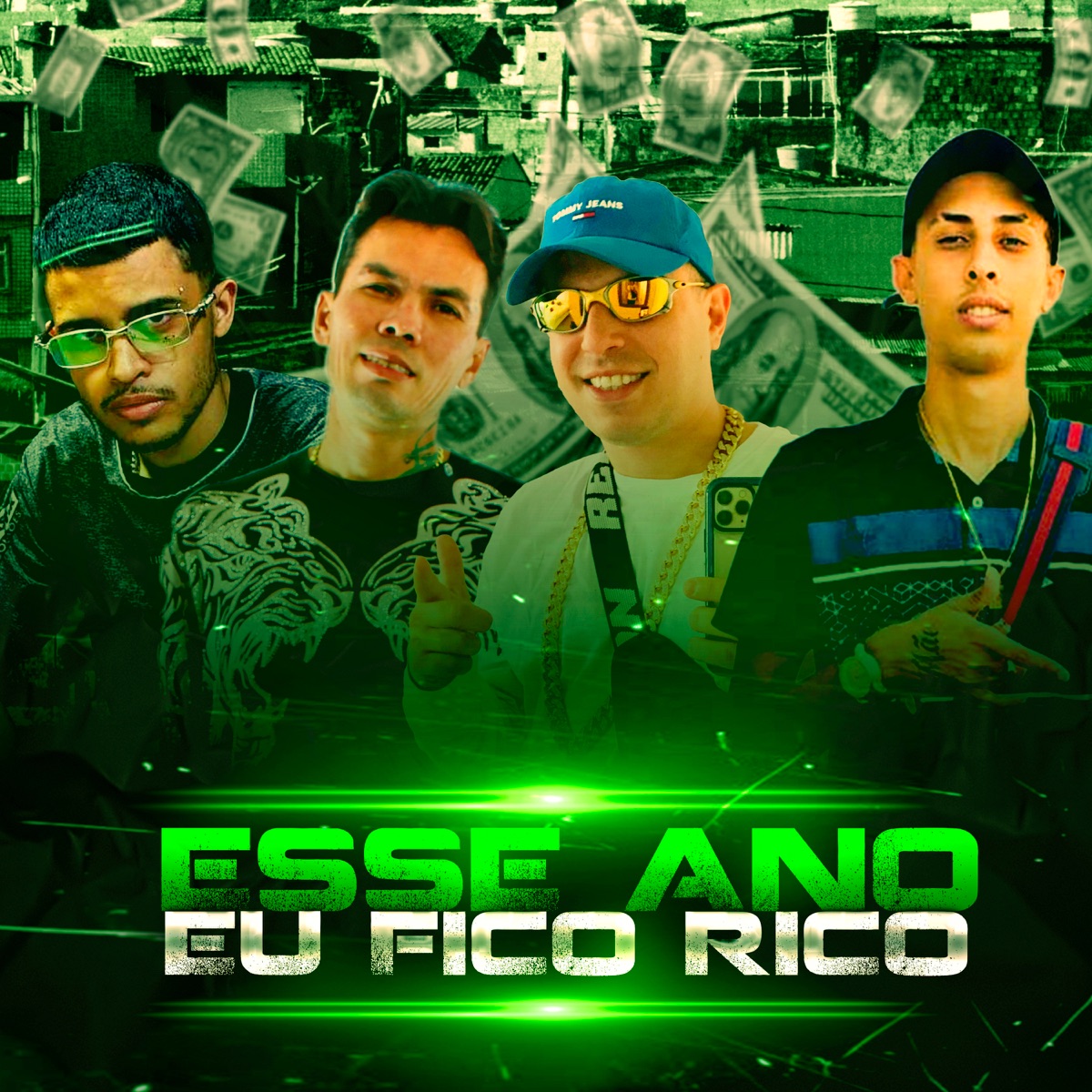 Esse Ano Eu Fico Rico (feat. LK Da Sul & MC Amaral) - Single by SIDNEY CORRÊA album cover