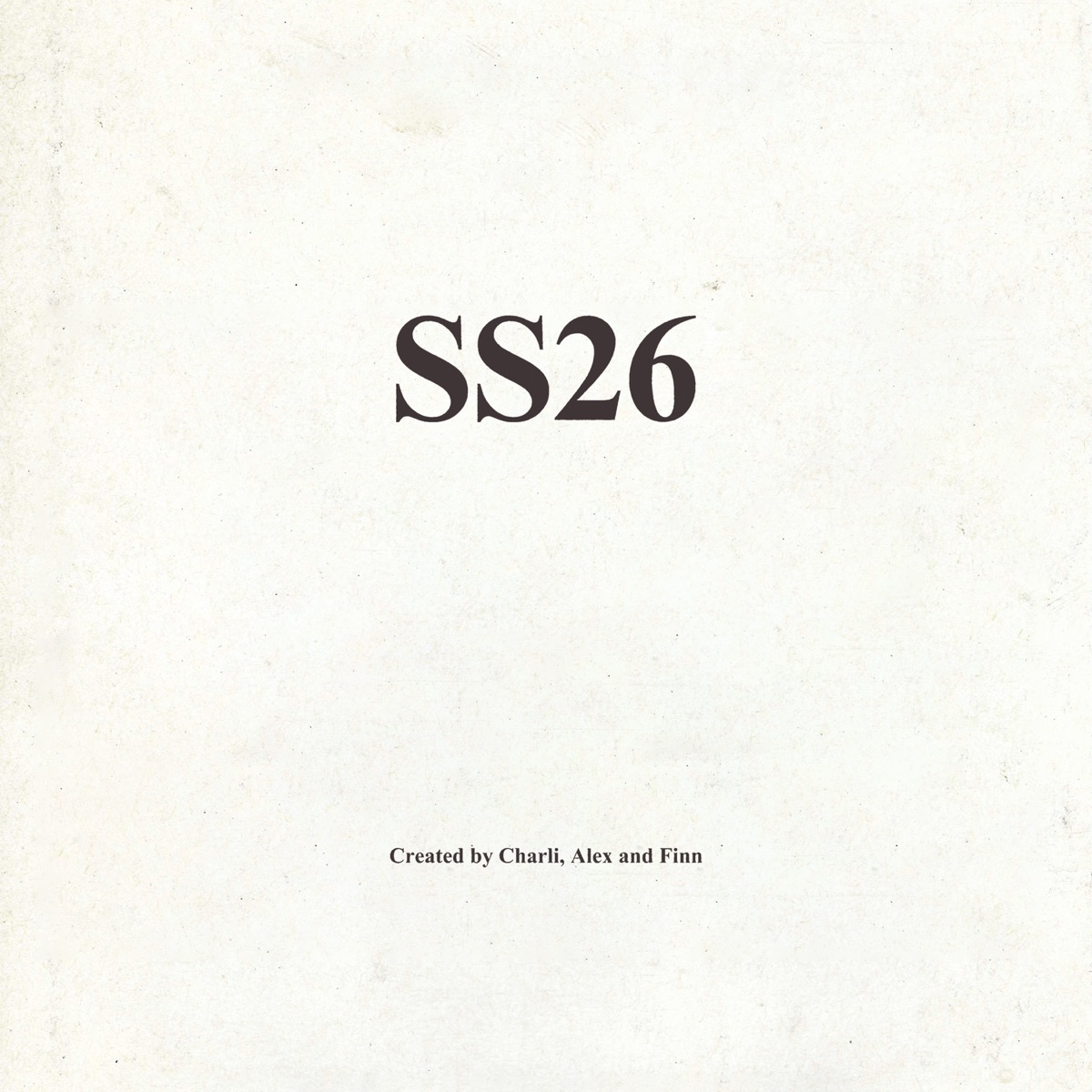 SS26 - Single by Charli xcx album cover artwork