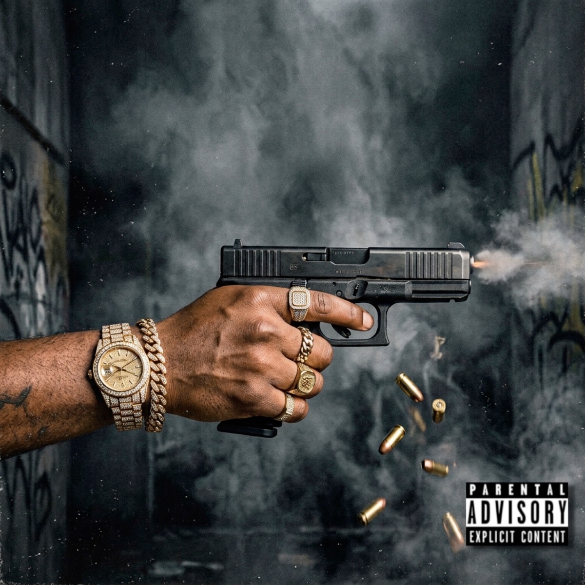 Dedo No Gatilho - Single by Guxtavin album cover