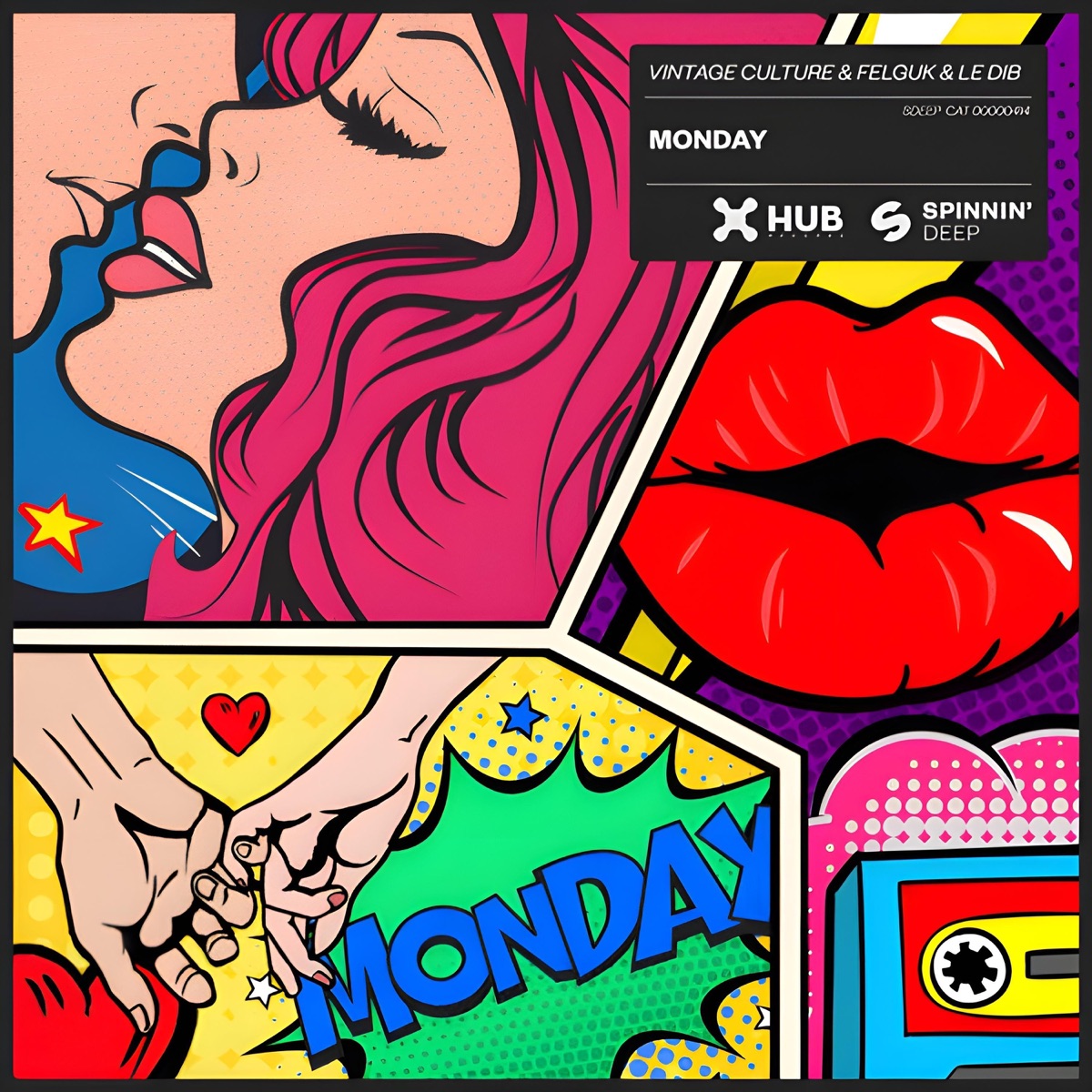 Monday - Single by Vintage Culture, Felguk & Le Dib album cover