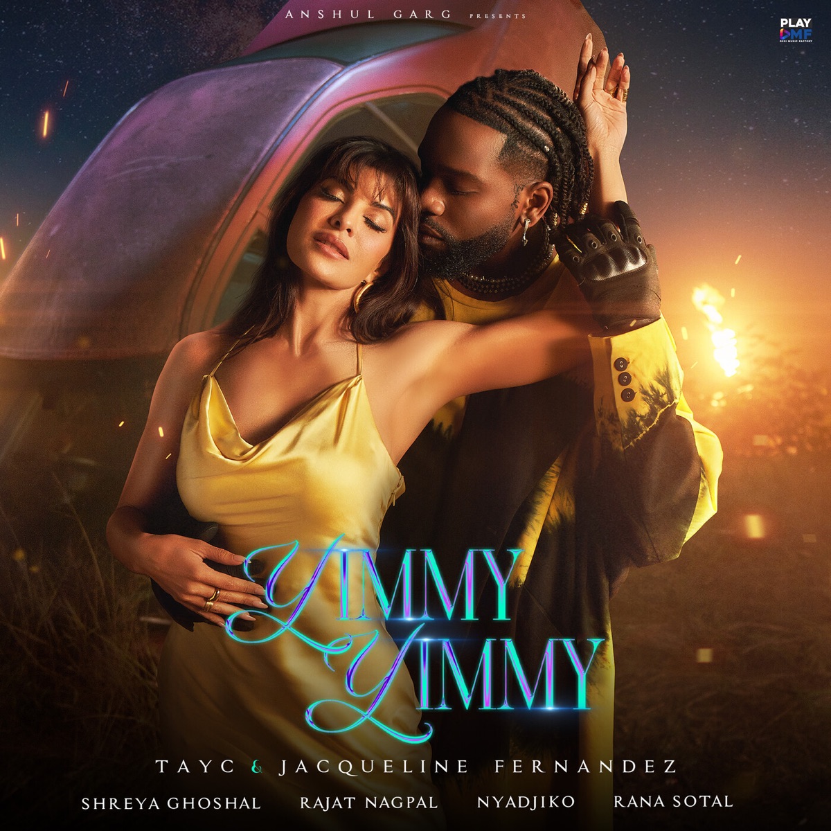 Yimmy Yimmy (feat. Jacqueline Fernandez) - Single by Tayc, Shreya Ghoshal & Rajat Nagpal album cover