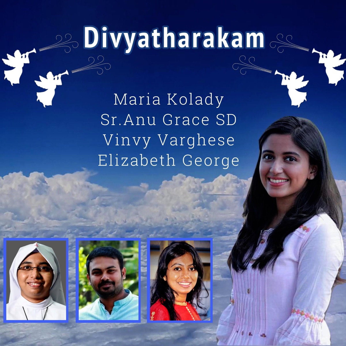 Divyatharakam (feat. Sr.Anu Grace SD) - Single by Maria Kolady, Vinvy Varghese & Elizabeth George album cover
