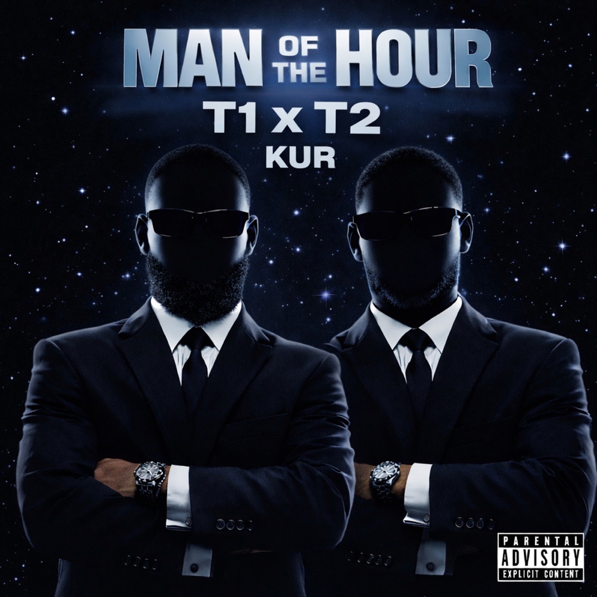 Man of the Hour - Single by T1 X T2 & Kur album cover artwork