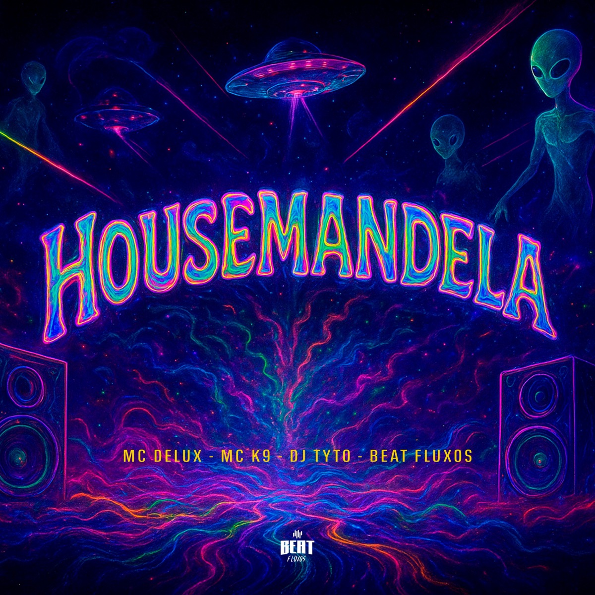 Housemandela - Single by MC Delux, DJ Tyto, Beat Fluxos & MC K9 album cover