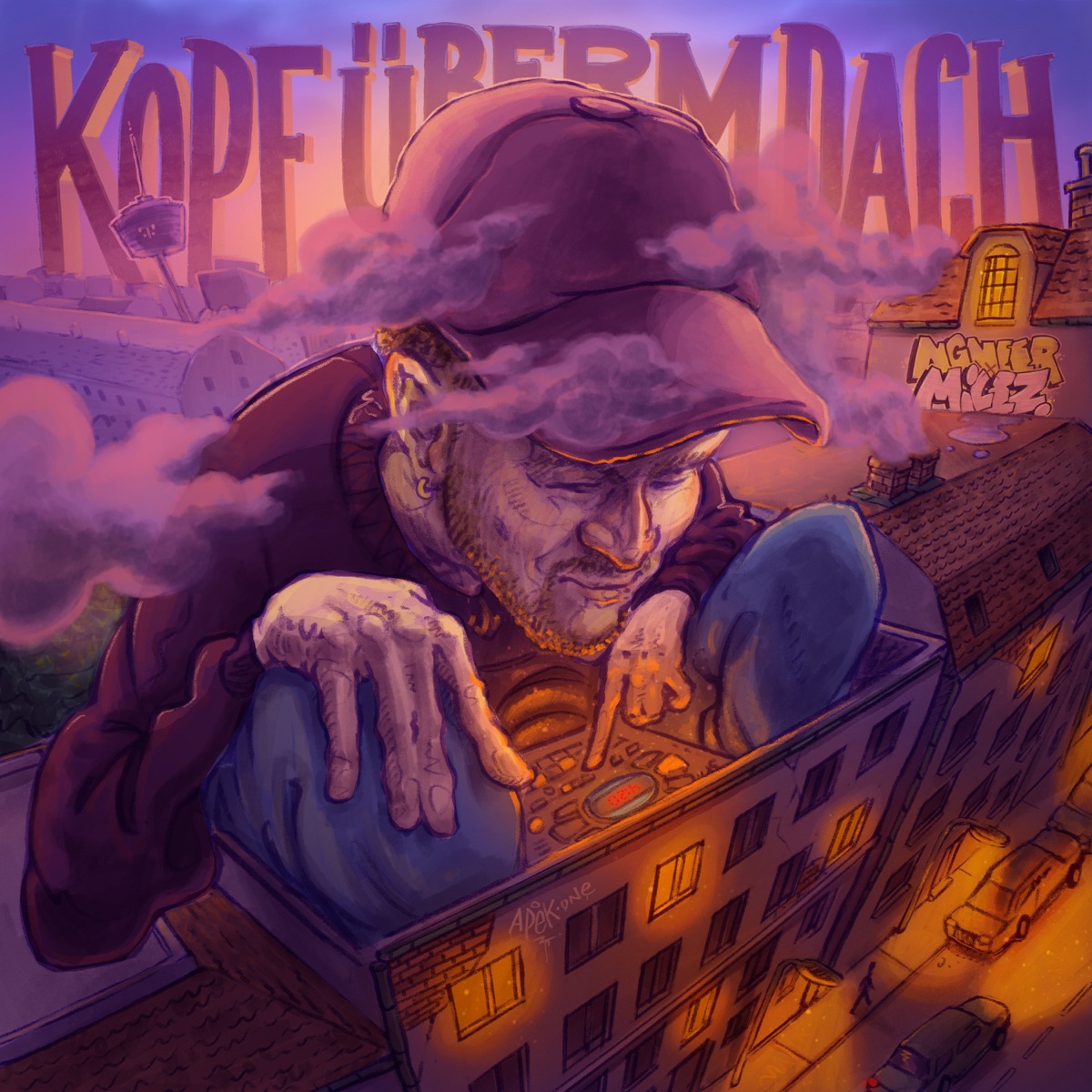 Schlechter Witz - Single by Milez, ngneer & Rhythmonk album cover