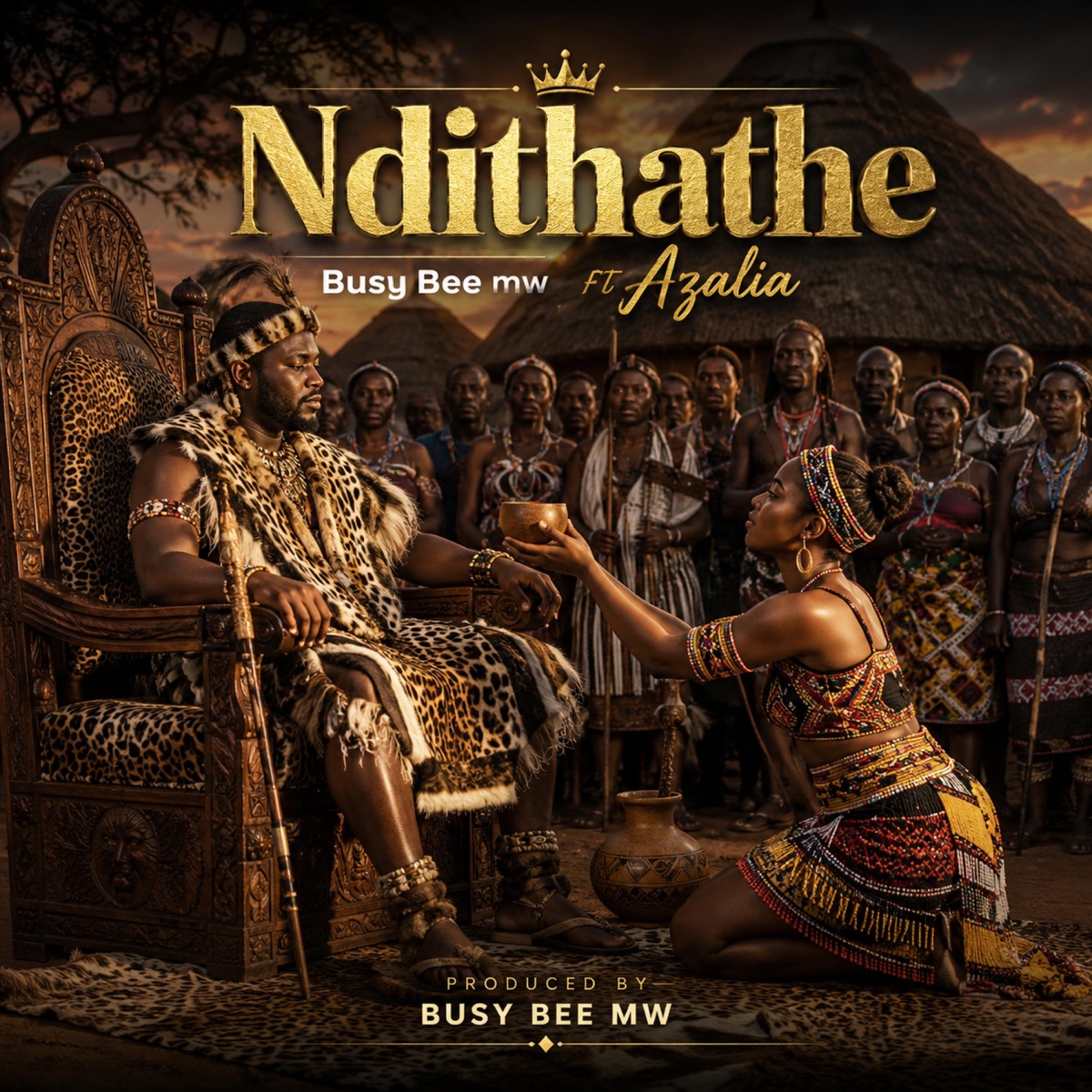 Ndithathe (feat. Azalia) - Single by Busy Bee MW album cover
