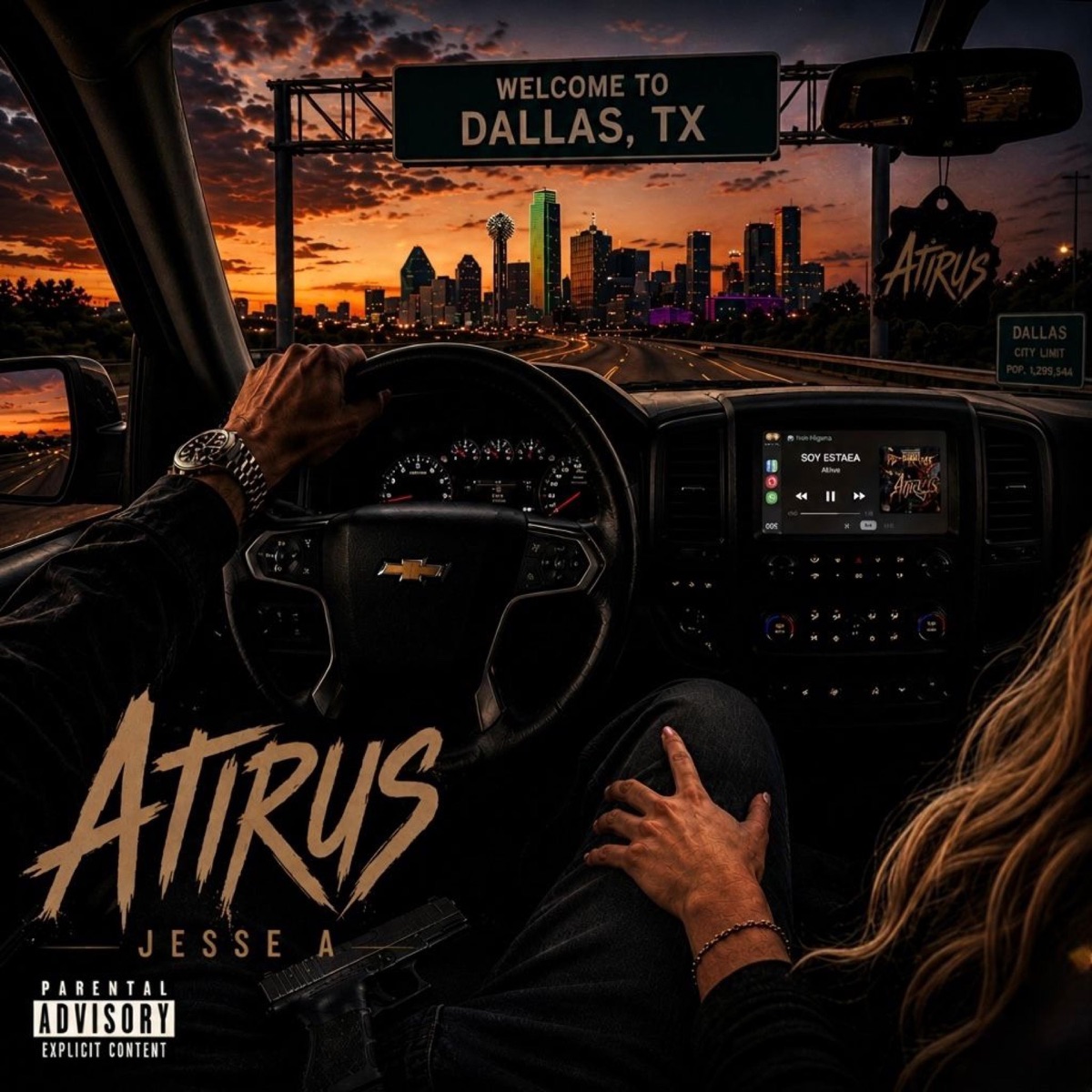 Jesse A - Single by Atirus album cover