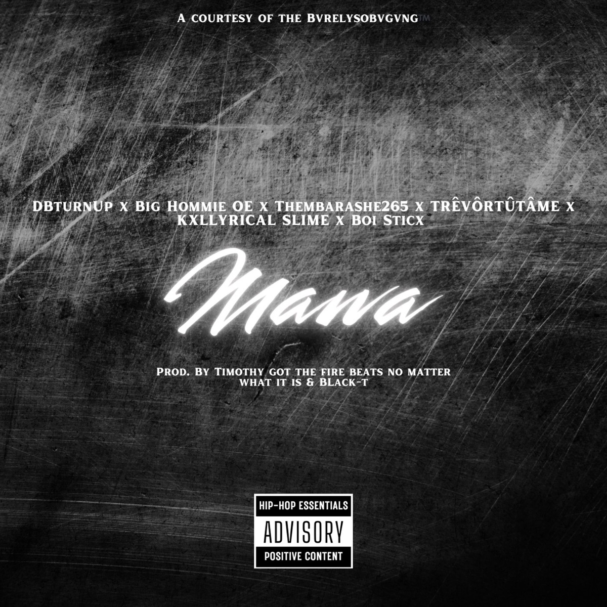 Mawa (feat. DBturnUp, Big Hommie OE, Thembarashe265, TRÊVÔRTÛTÂMÈ, Timothy got the fire beats no matter what it is, Kxllyrical Slime & Boi Sticx) - Single by BVRELYSOBVGVNG album cover