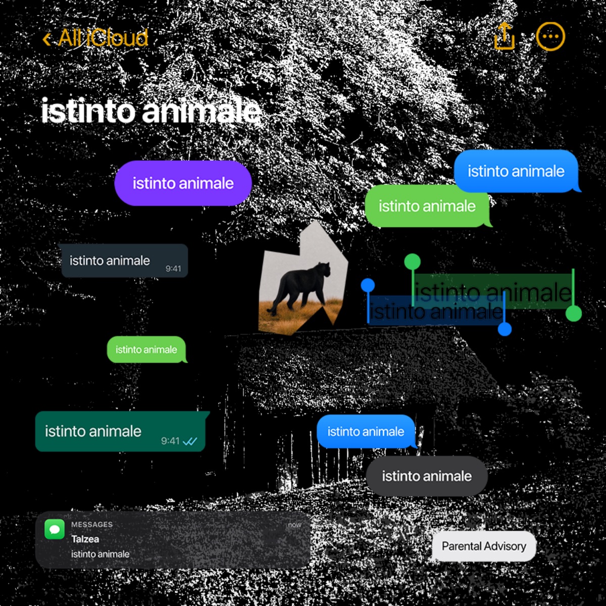 Istinto Animale - Single by Talzea album cover