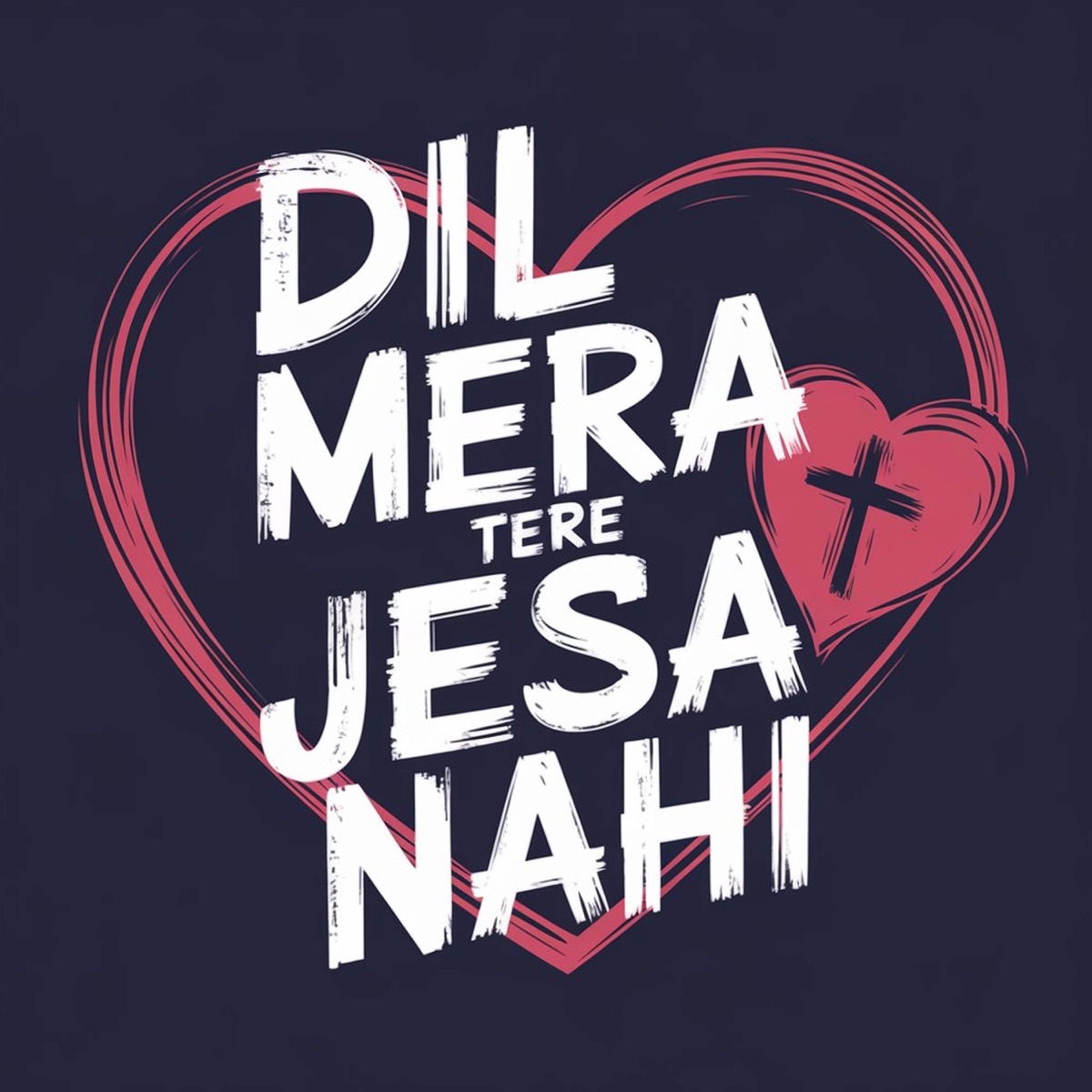 Dil Mera Tere Jesa Nahi - Single by Amjad Hassan RJP, Farhad Gill & Music Violet Group album cover