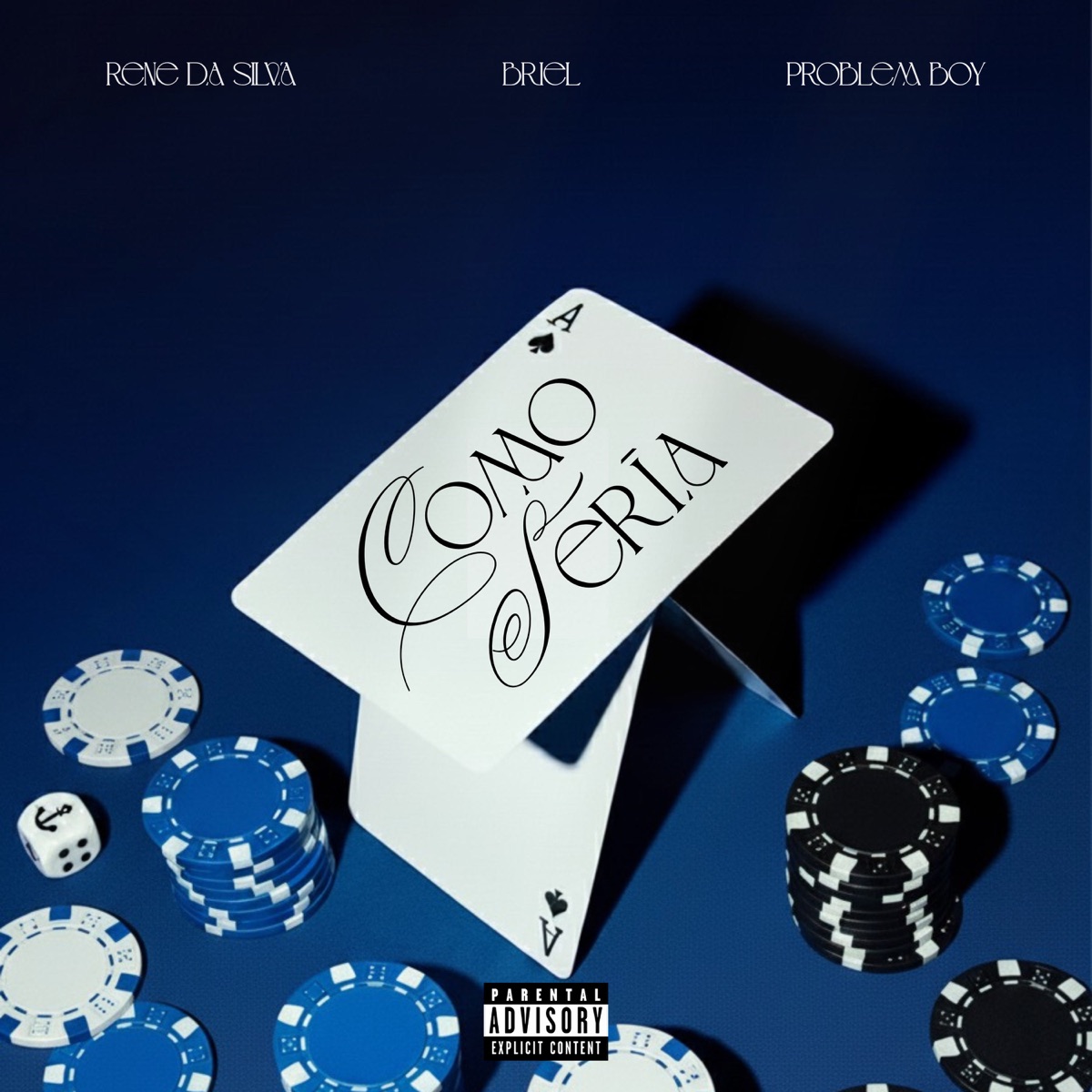 COMO SERÍA - Single by BRIEL, Problem Boy & Rene Da Silva album cover