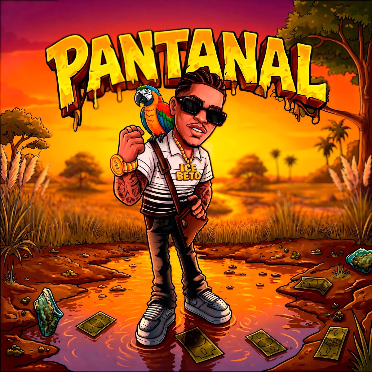 Pantanal - Single by Ice Beto album cover