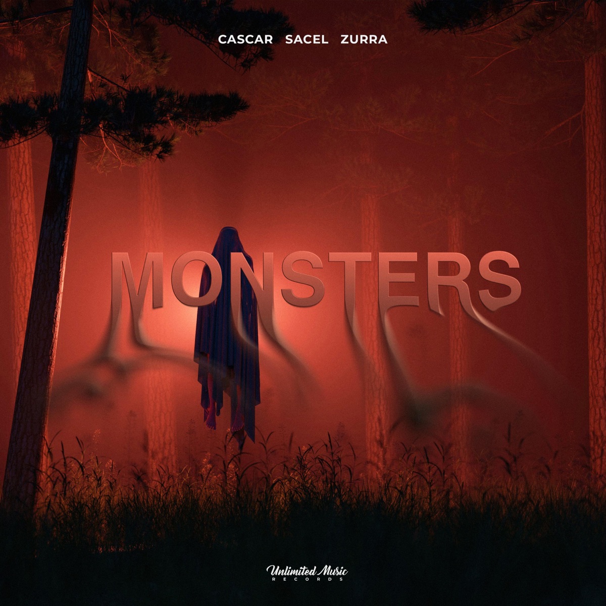 Monsters - Single by CASCAR, Sacel & Zurra album cover