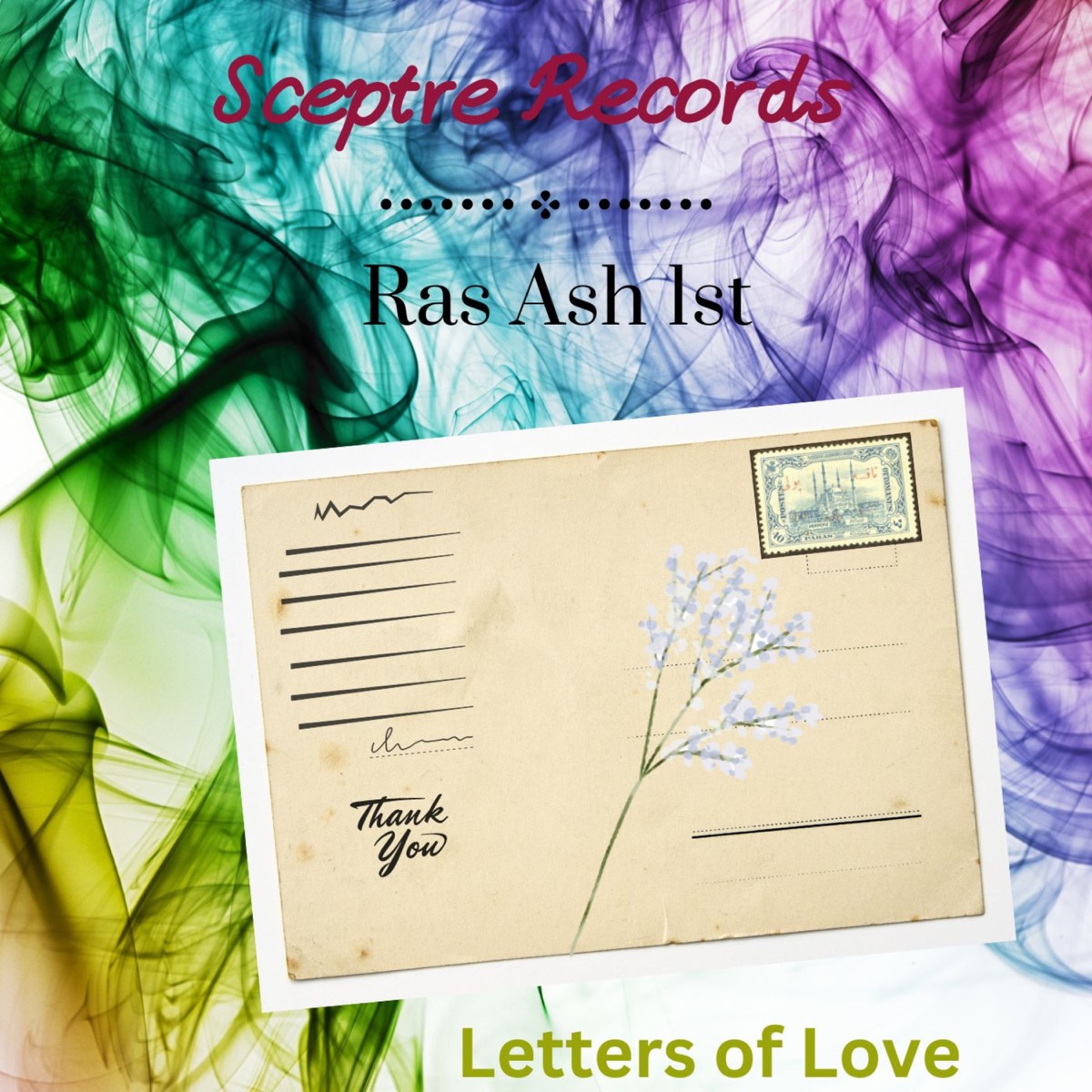 Letters of Love - Single by Ras Ash 1st album cover