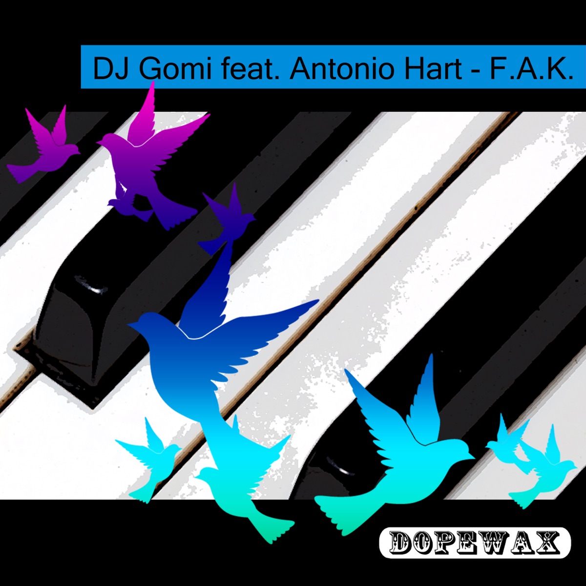 F.A.K (feat. Antonio Hart) - EP by DJ Gomi album cover