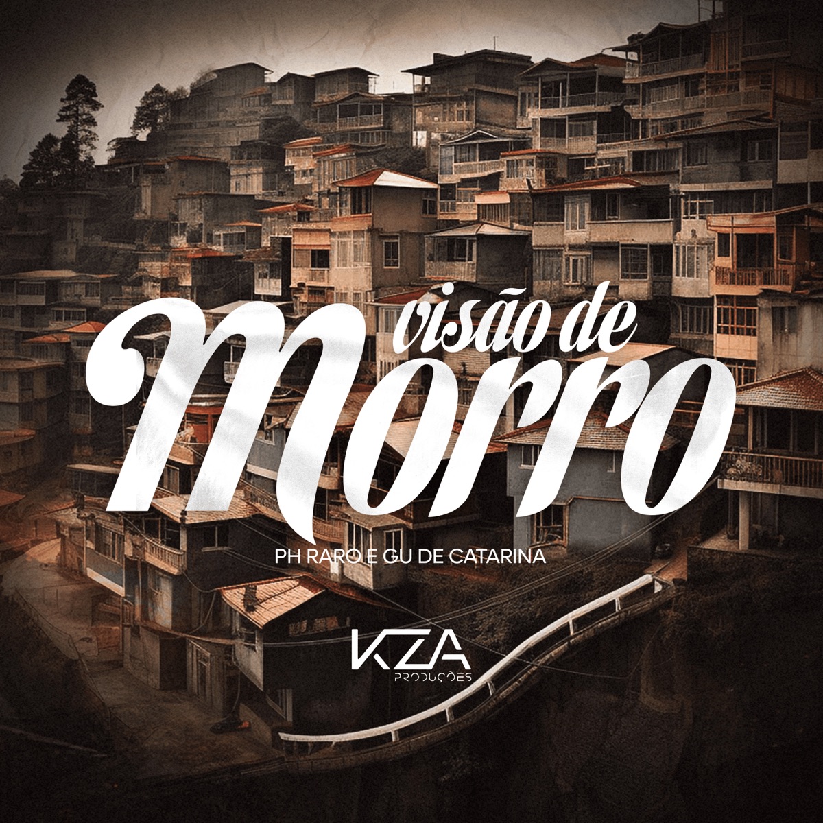 Visão de Morro - Single by PH RARO & Mc Gu do Catarina album cover