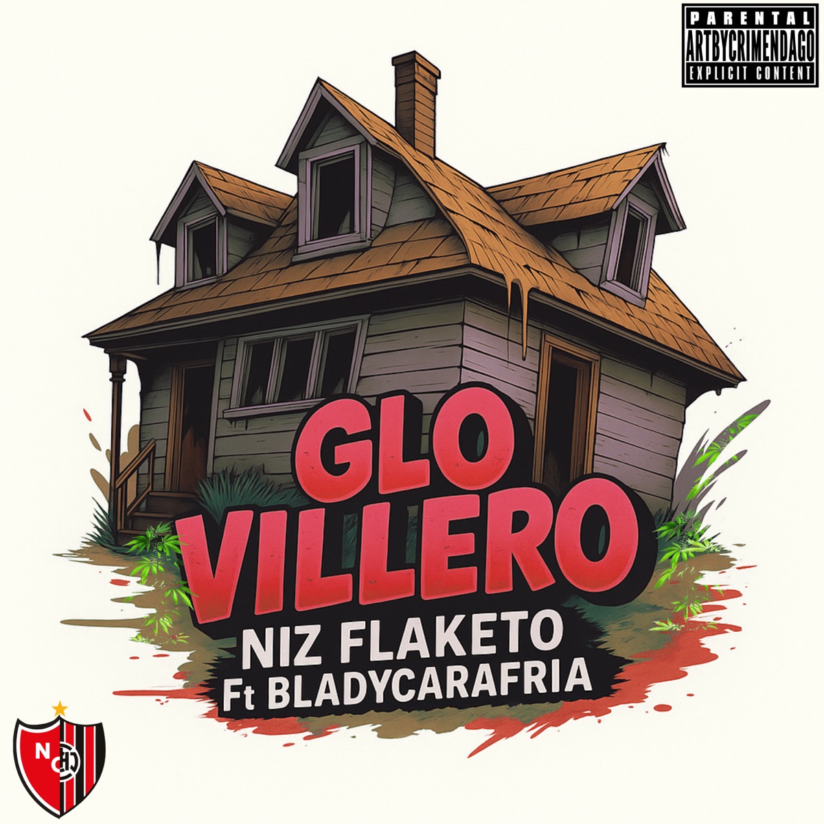Glo Villero (feat. BladyCaraFria) - Single by Niz flaketo album cover