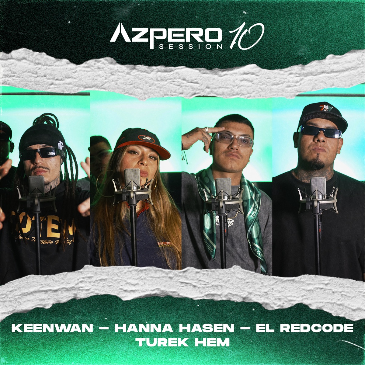 Azpero Session 10 (feat. Keenwan & Hanna Hasen) - Single by Azpero Session, el RedCode & Turek Hem album cover