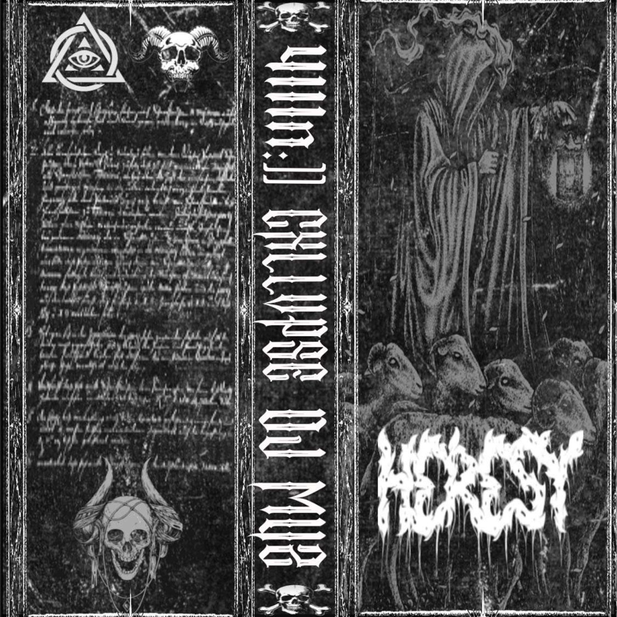 HERESY - Single by 4111n:)), DJ Muz & CXLLVPSE album cover