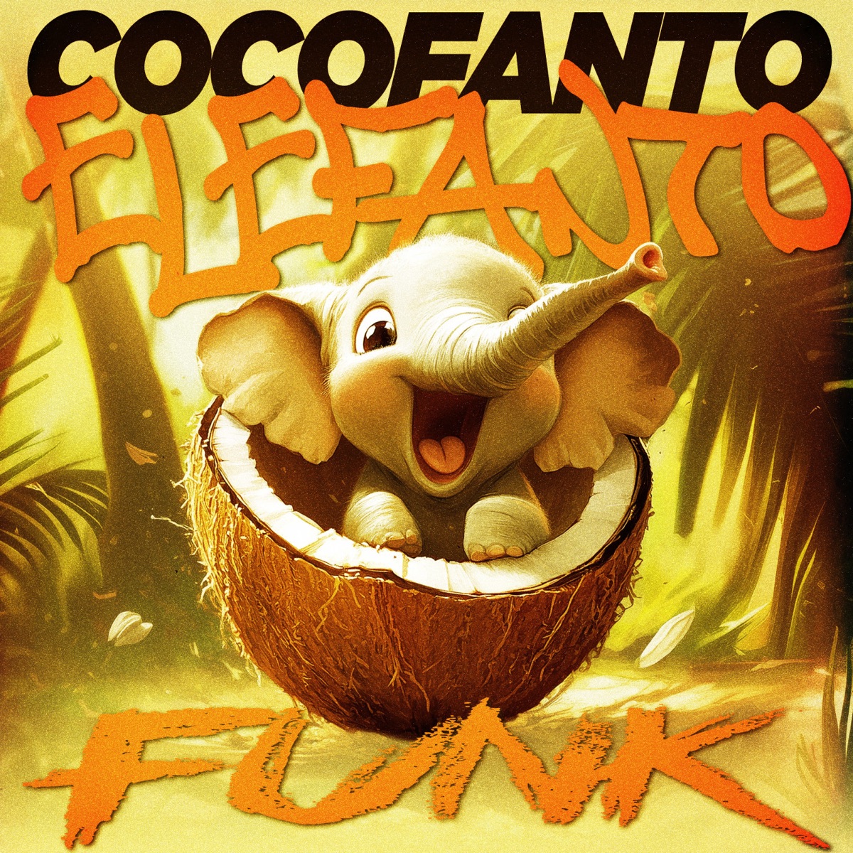 Cocofanto elefanto funk - EP by TRXSHBXY, SEKIMANE & DJ HAWK ZN album cover