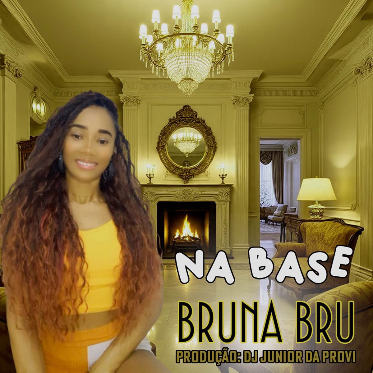 Na Base - Single by Bruna Bru & DJ JUNIOR DA PROVI album cover