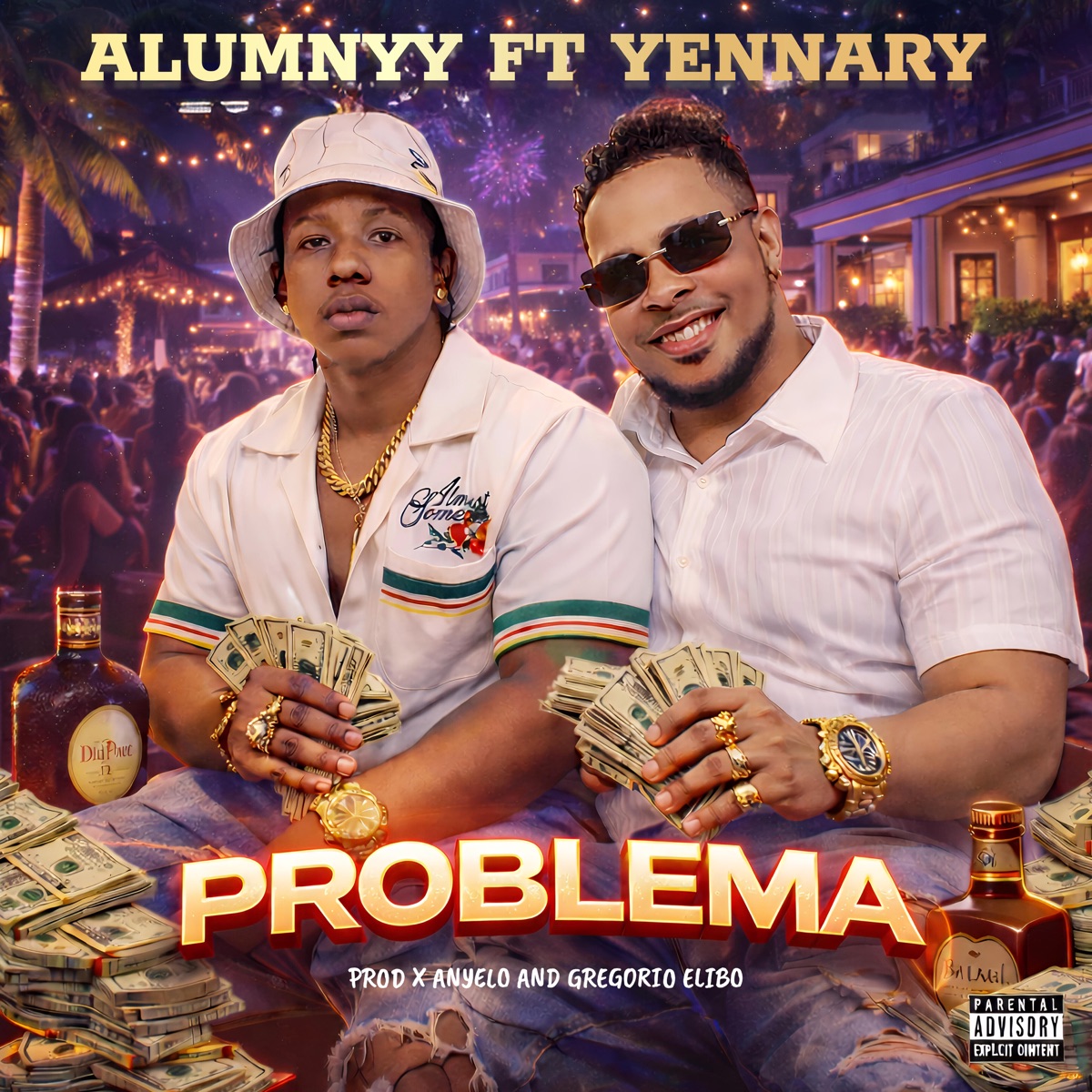 Problema (feat. YENNARY) - Single by Alumnyy, Gregorio Elibo & ANYELO album cover