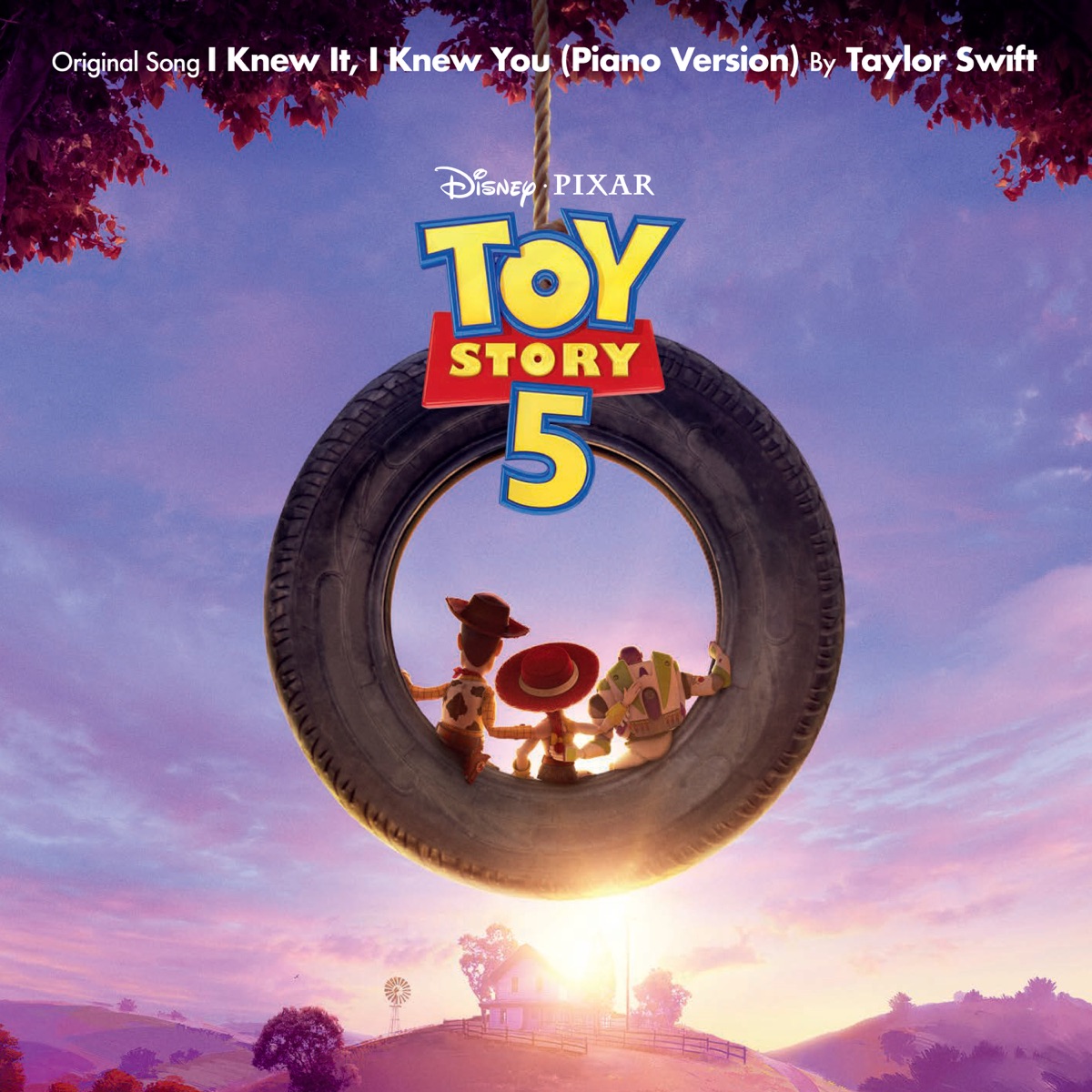 I Knew It, I Knew You (Piano Version) [From "Toy Story 5"] - Single by Taylor Swift album cover artwork