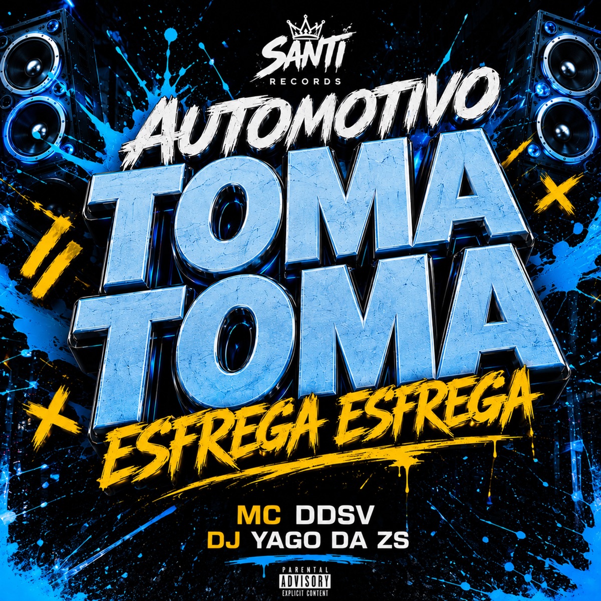 Automotivo Toma Toma Esfrega Esfrega - Single by DJ YAGO DA ZS & Mc DDSV album cover