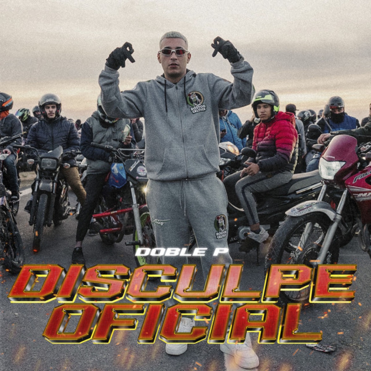 DISCULPE OFICIAL - Single by DobleP & PACOREMIX album cover
