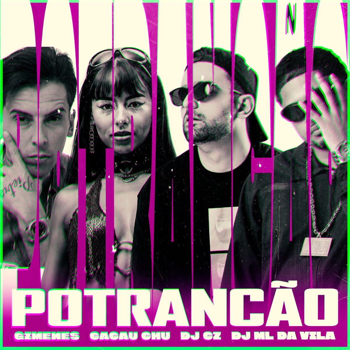 POTRANCÃO - Single by DJ ML da Vila, DJ CZ, MC Gimenes & Cacau Chuu album cover