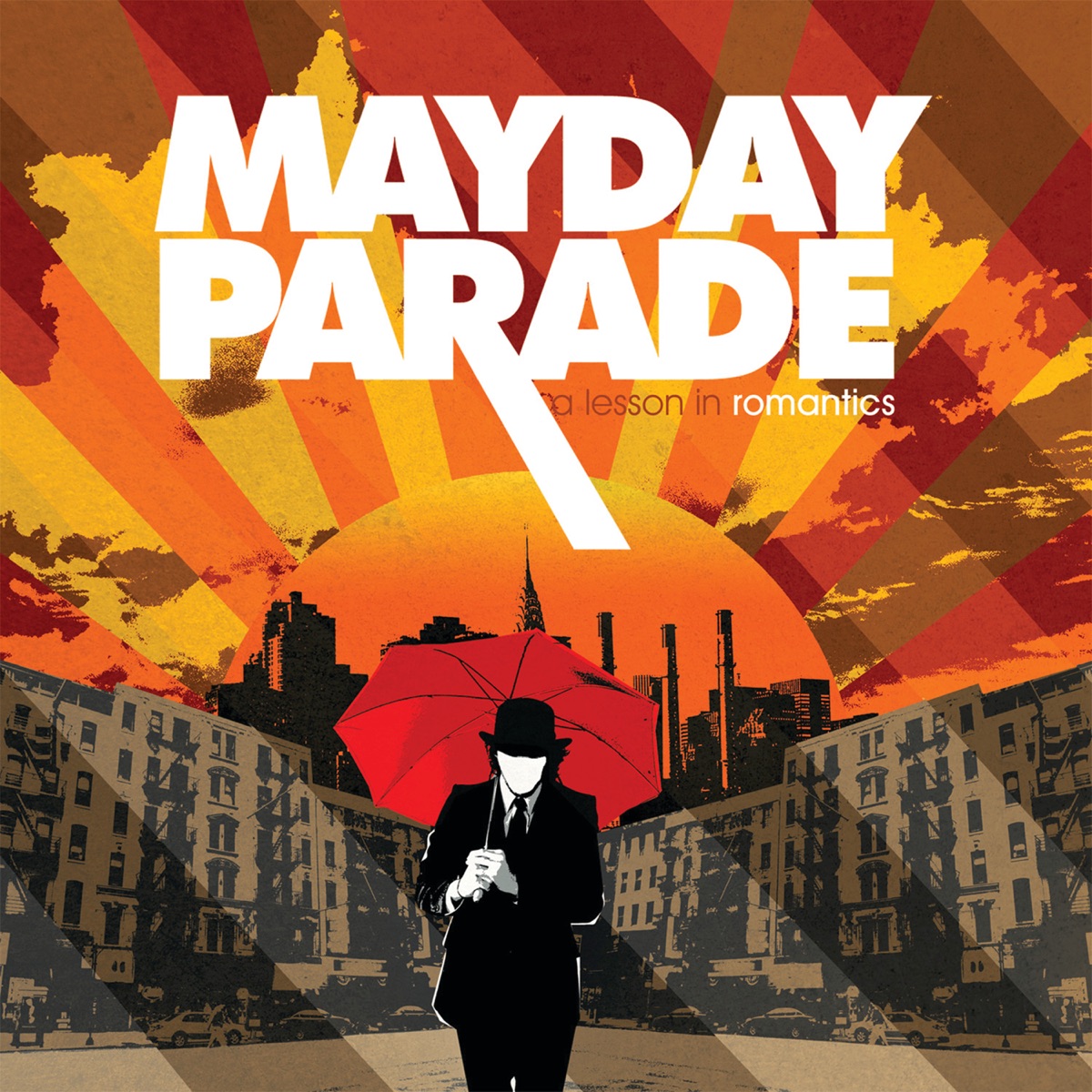 A Lesson in Romantics by Mayday Parade album cover