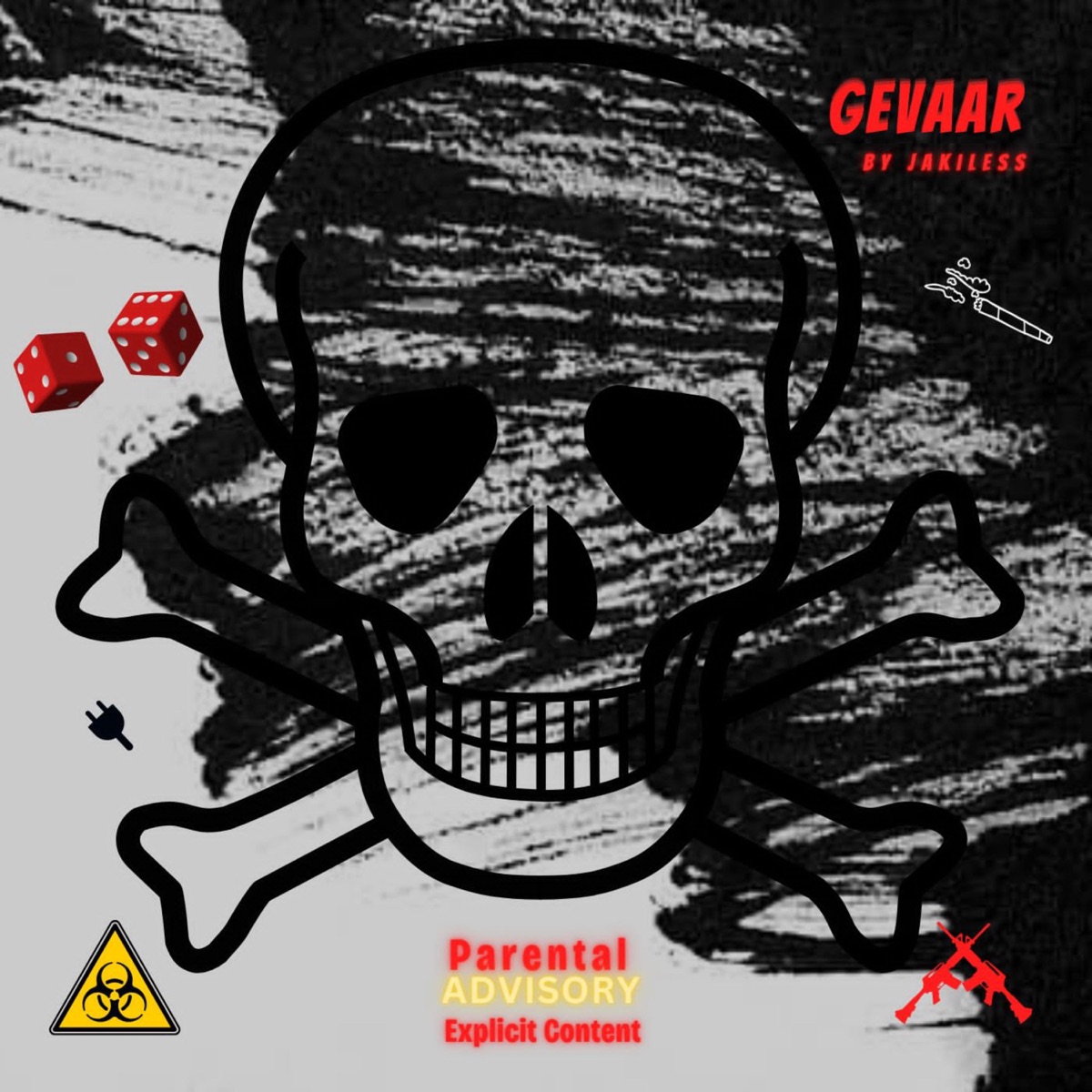 Gevaar - Single by Jak'less & Steeboy Axwell album cover