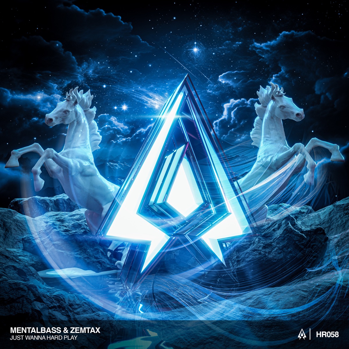 JUST WANNA HARD PLAY (Extended Mix) - Single by MentalBass, Zemtax & HIGHER RECORDINGS album cover