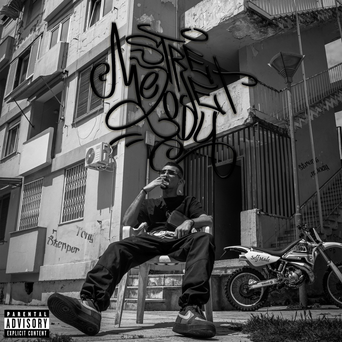 STREET MELODY by Tony134 & Stepper album cover