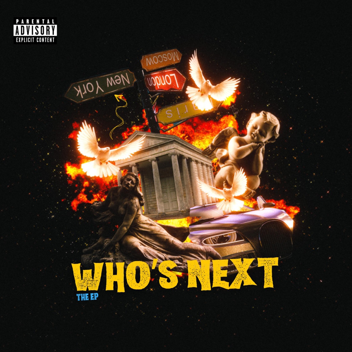WHO'S NEXT - Single by Leonard album cover