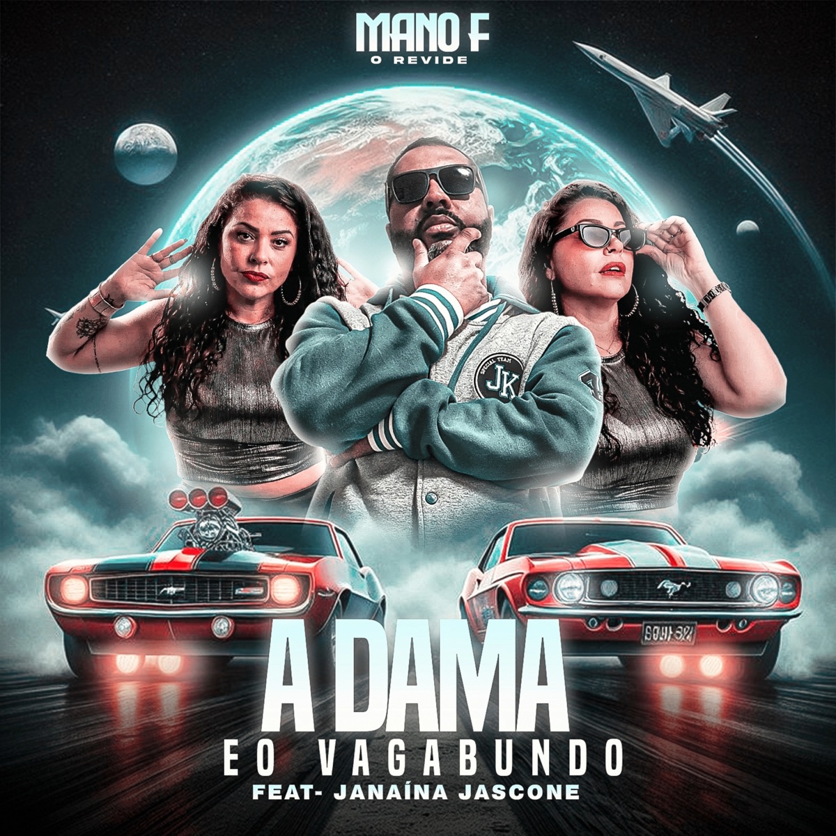 A Dama e o Vagabundo (feat. Janaina Jascone) - Single by Mano F (O Revide) album cover