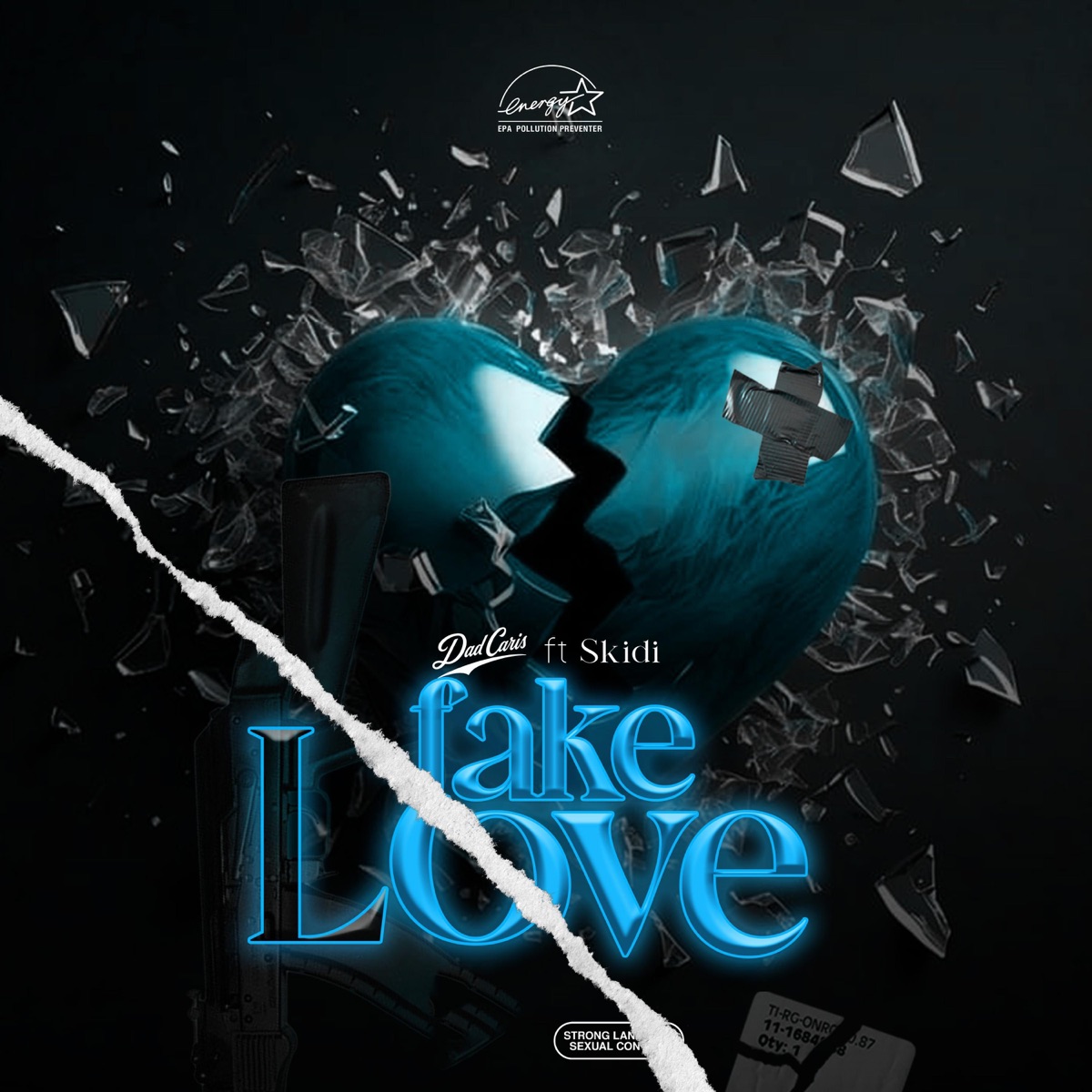 Fake Love (feat. Skidi) - Single by Dad caris album cover