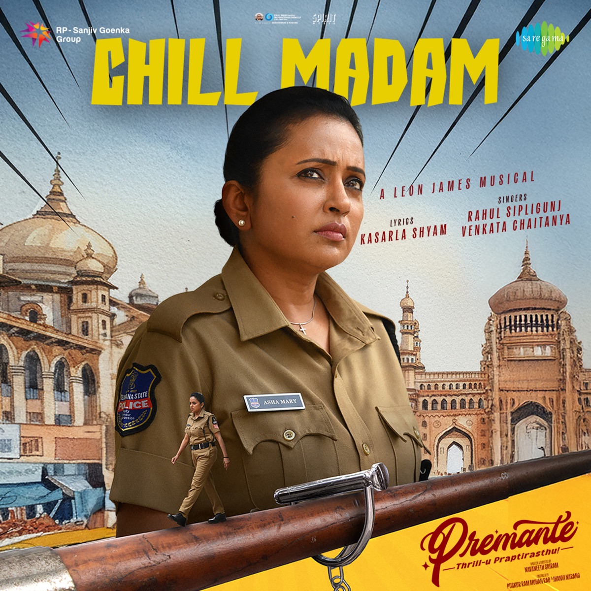 Chill Madam (From "Premante") - Single by Rahul Sipligunj, Venkata Chaitanya, Leon James & Kasarla Shyam album cover